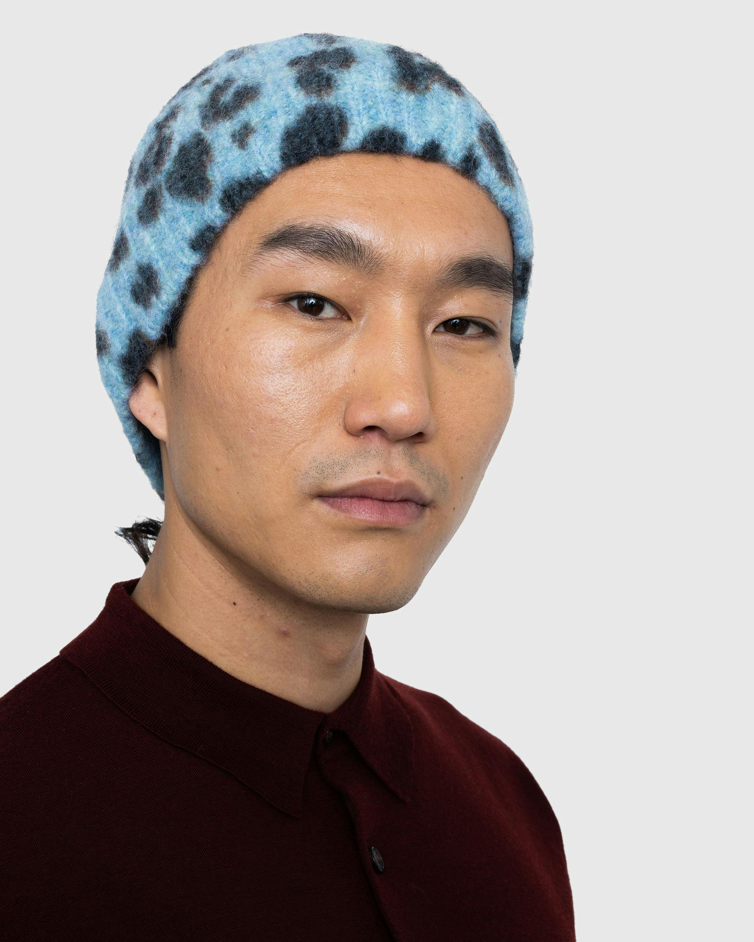 Dries van Noten - Moss Knit Hat Blue - Accessories - Blue - Image 3