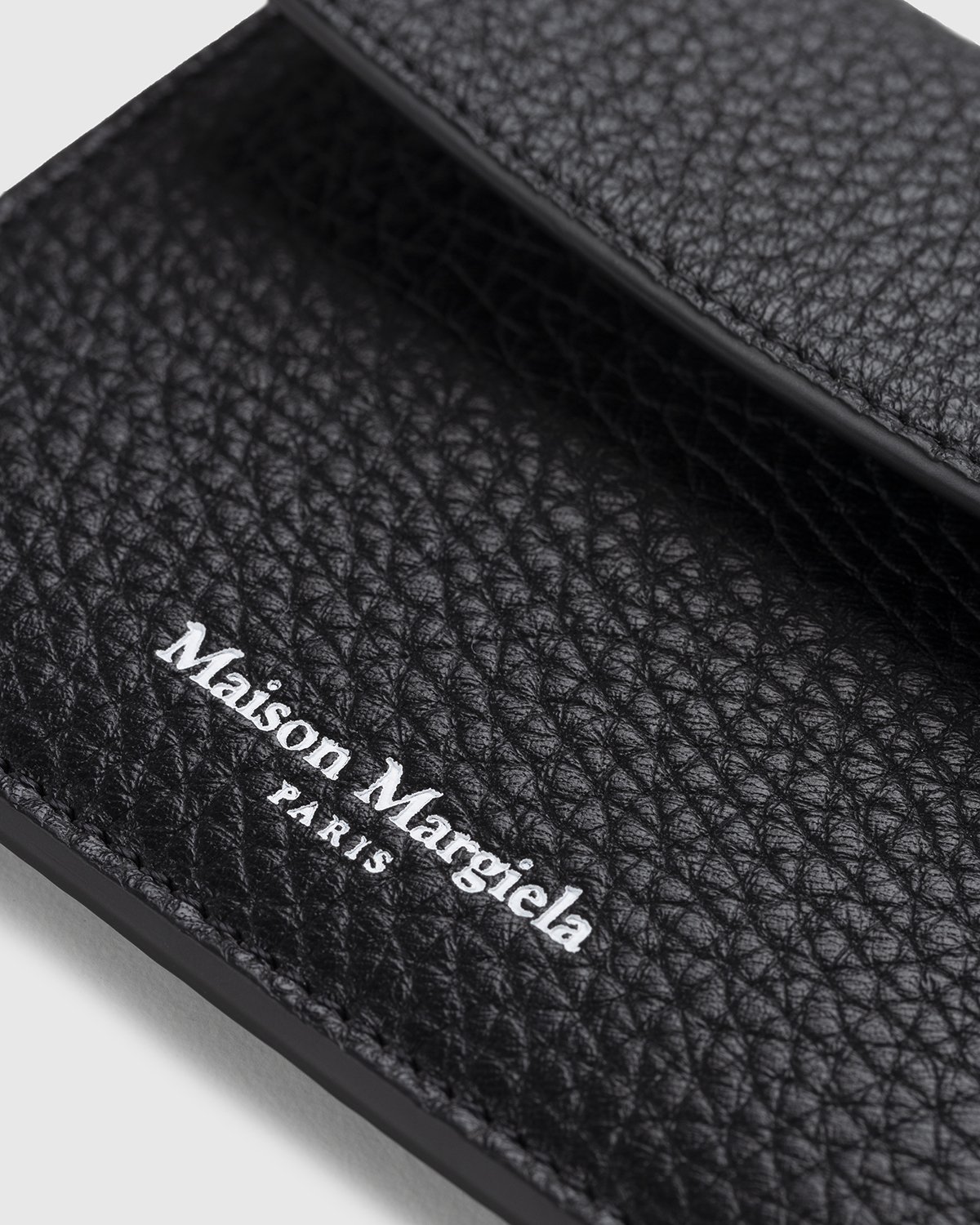 Maison Margiela - Coin and Card Holder Black - Accessories - Black - Image 3