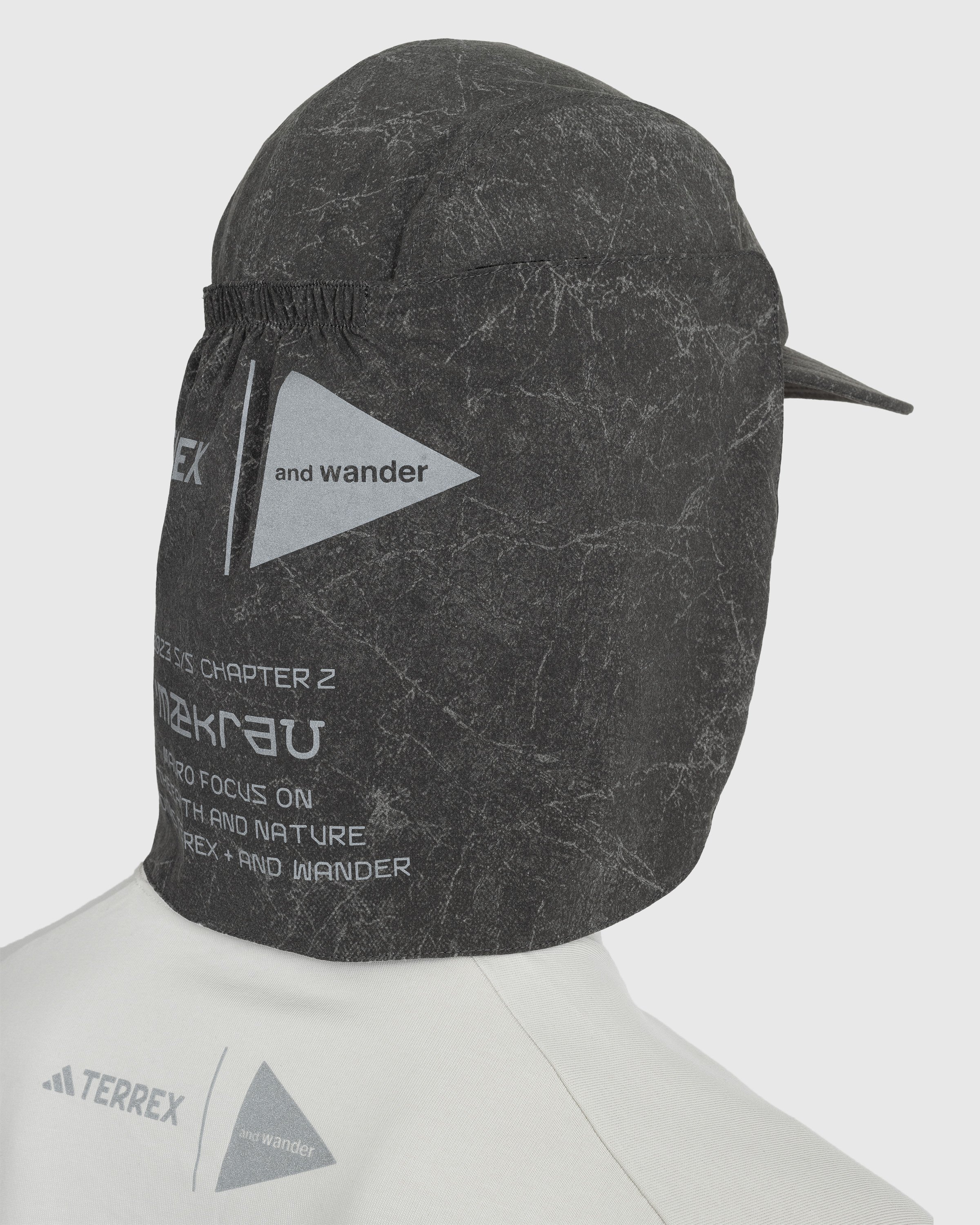 adidas Terrex x And Wander - AEROREADY Cap Shadow Olive - Accessories - Grey - Image 8