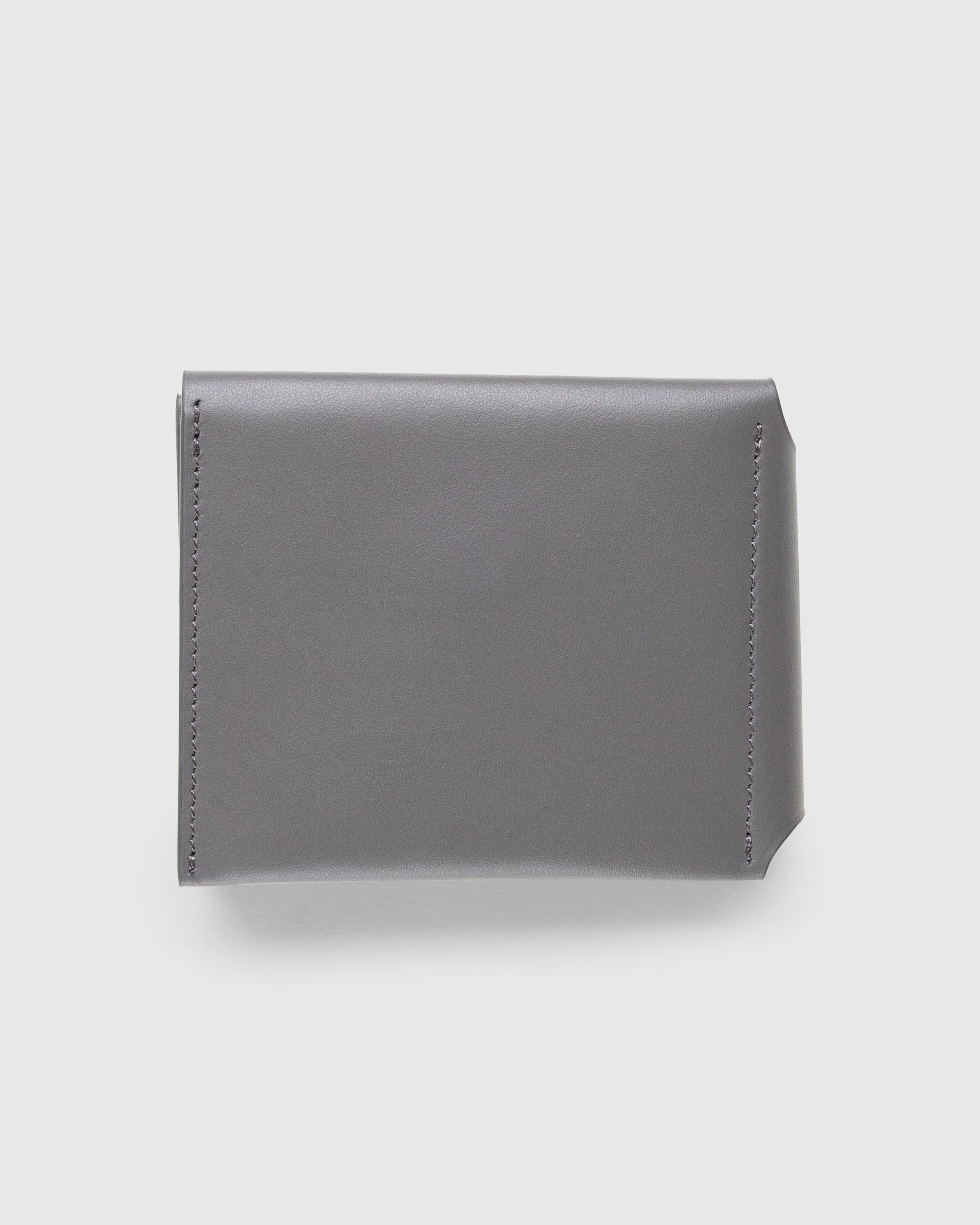 Acne Studios - Folded Card Holder Dark Grey - Accessories - Grey - Image 2