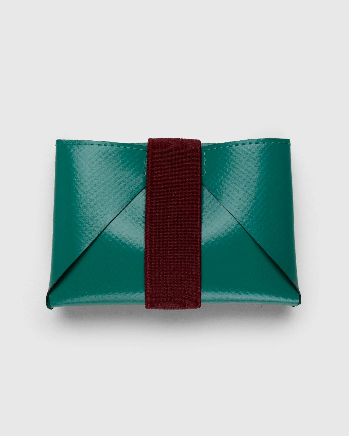 Marni - Origami Card Holder Black/Green - Accessories - Black - Image 2