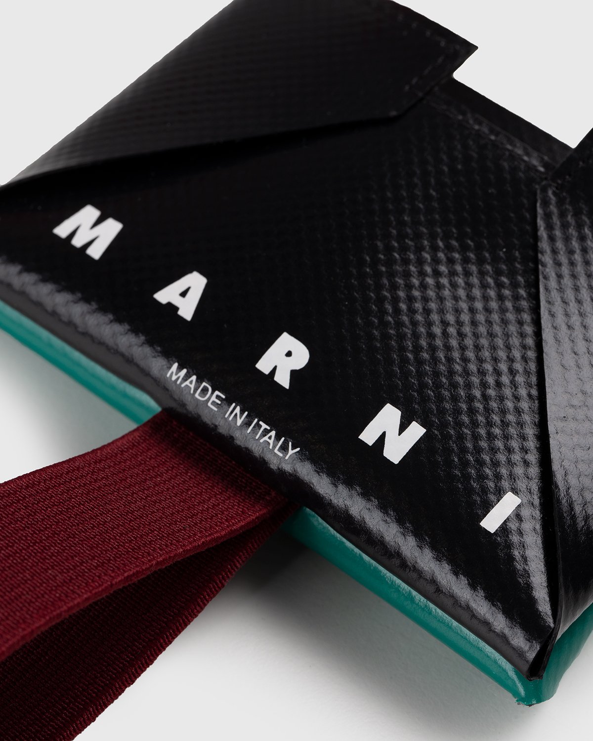 Marni - Origami Card Holder Black/Green - Accessories - Black - Image 4
