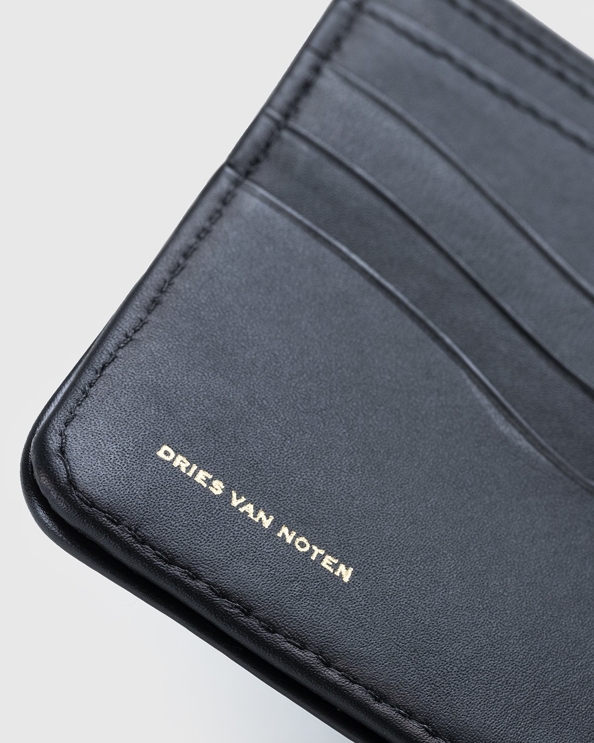Dries van Noten - Leather Wallet Black - Accessories - Black - Image 4