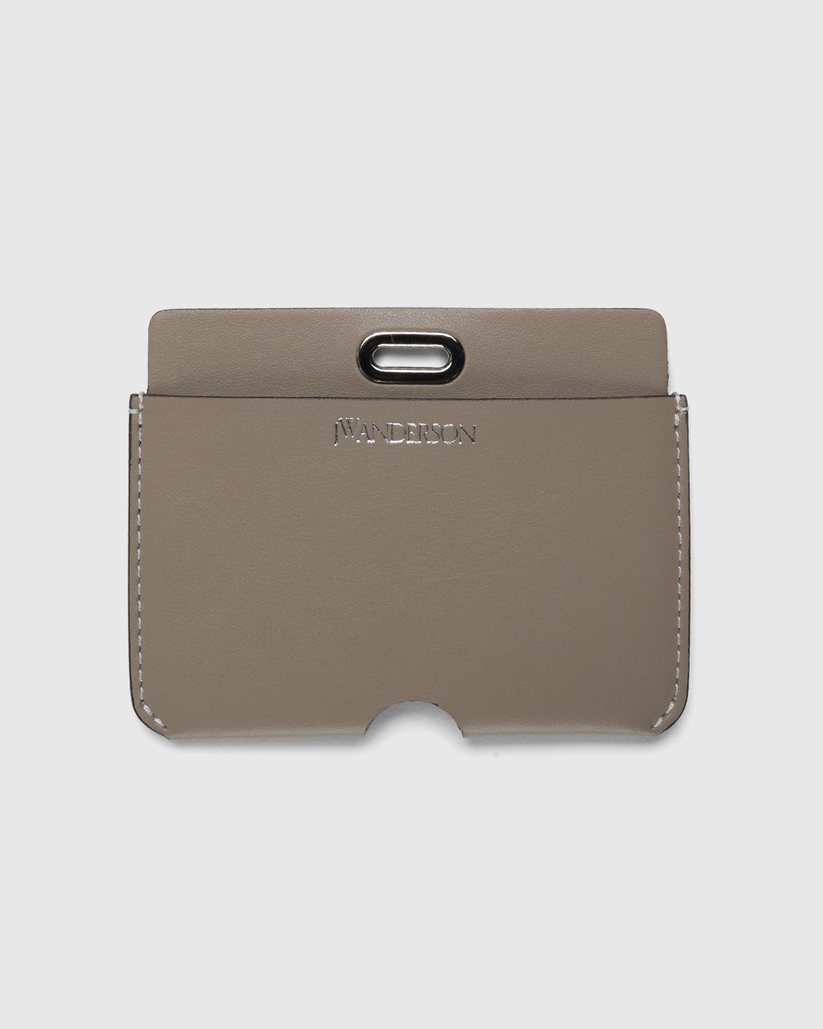 J.W. Anderson - Zip Cardholder With Strap Taupe - Accessories - Beige - Image 2