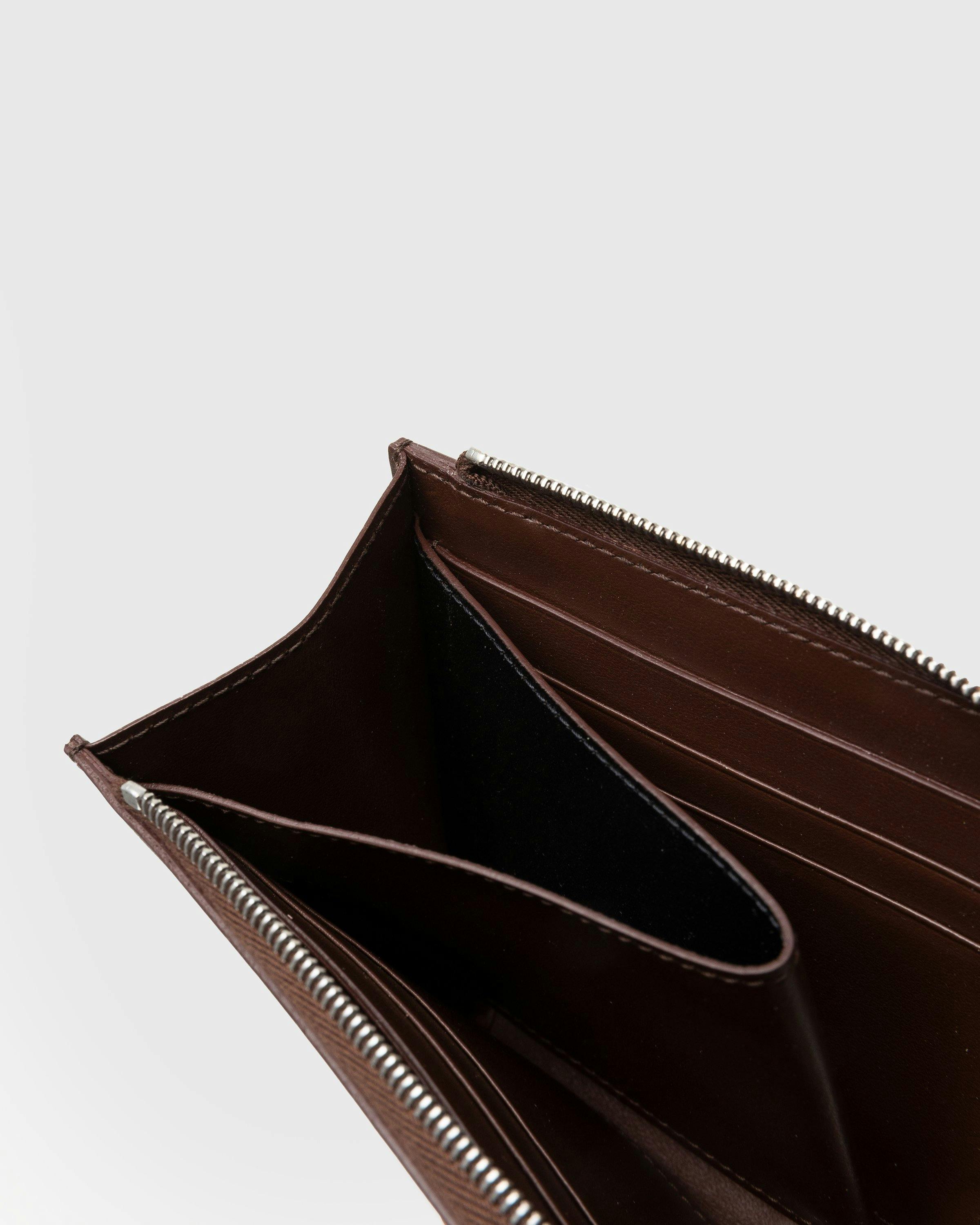 Jil Sander - Credit Card Purse Brown - Accessories - Blue - Image 4