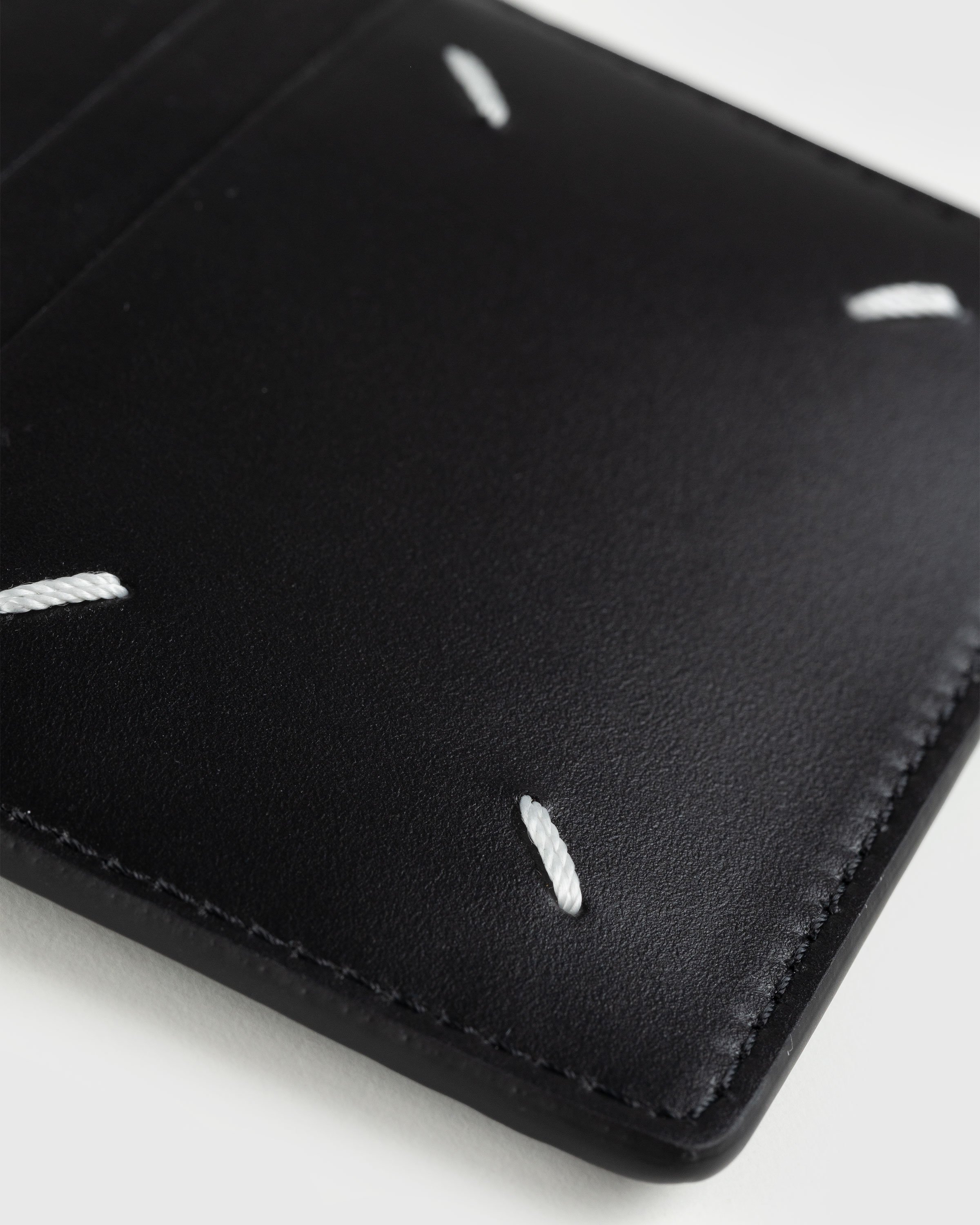 Maison Margiela - Leather Cardholder Black - Accessories - Black - Image 3