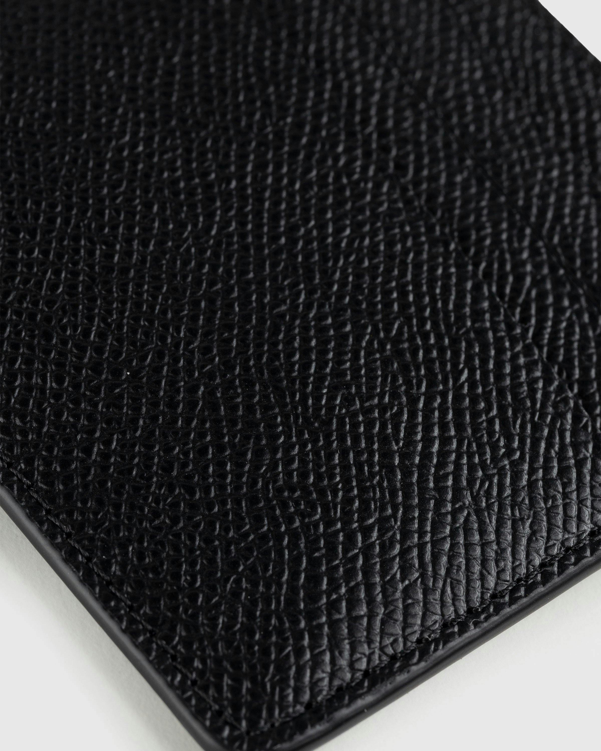 Maison Margiela - Leather Cardholder Black - Accessories - Black - Image 4