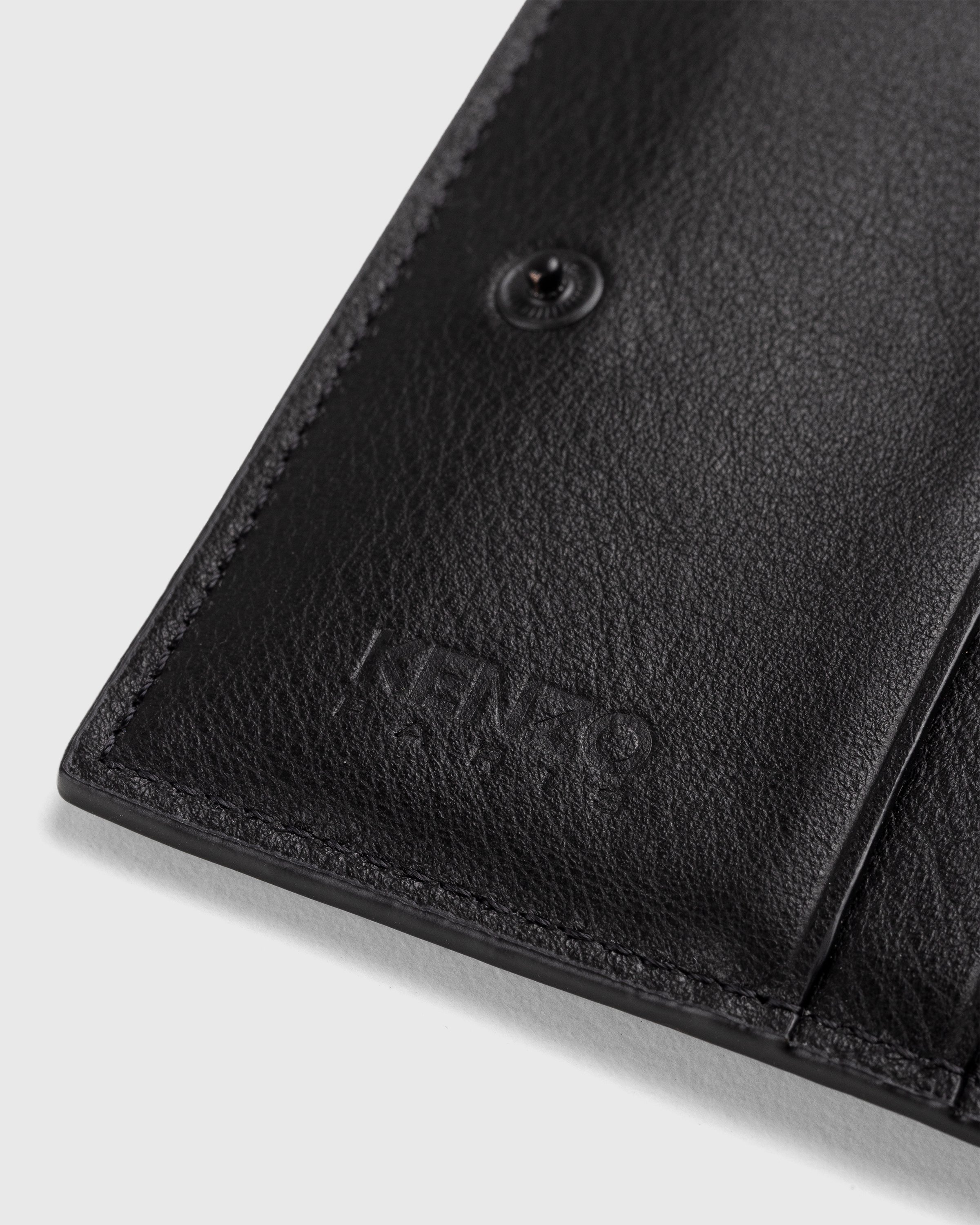 Kenzo - Crest Foldable Wallet Black - Accessories - Black - Image 4
