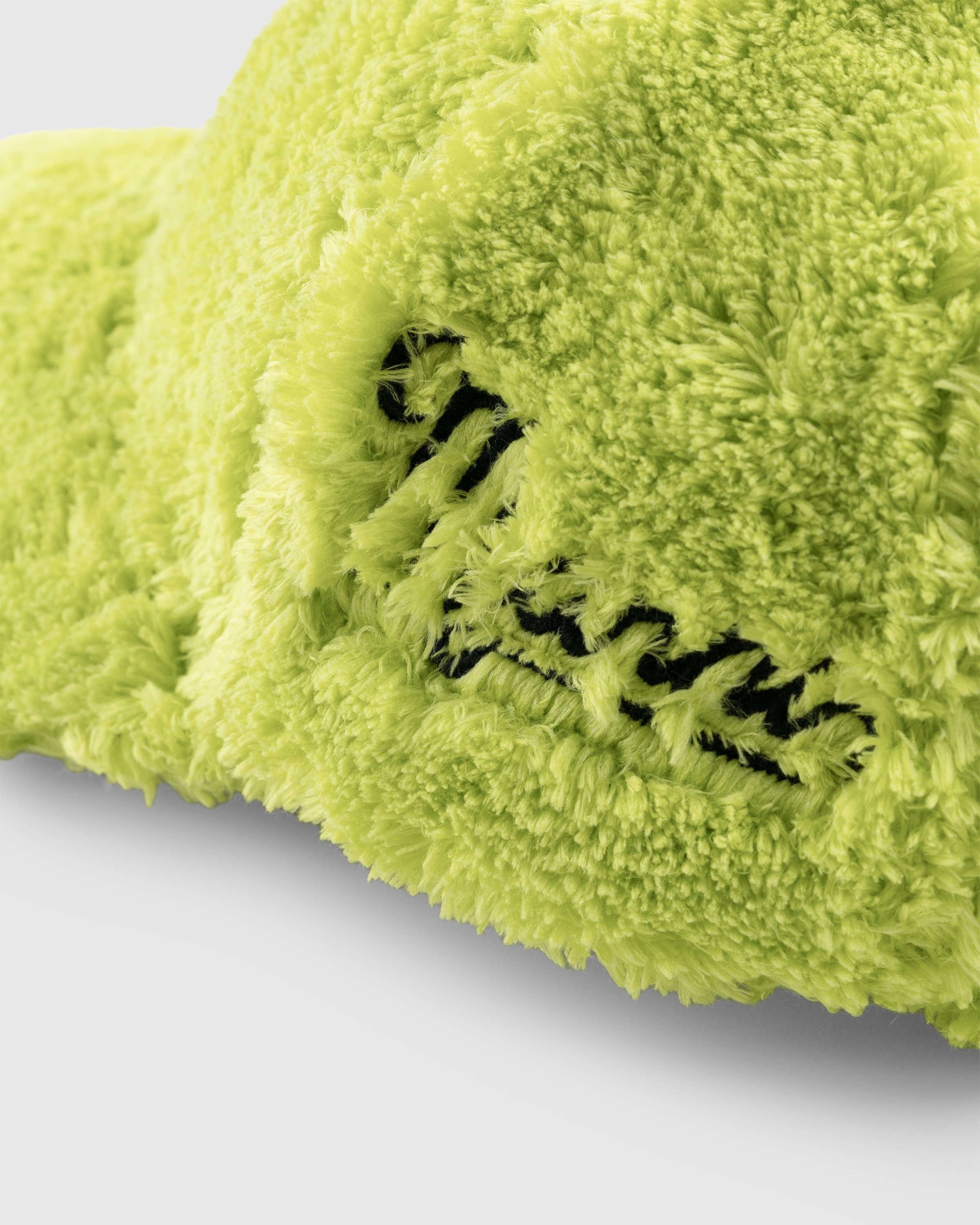Marni - Fuzzy Faux Fur Baseball Hat Green - Accessories - Green - Image 4
