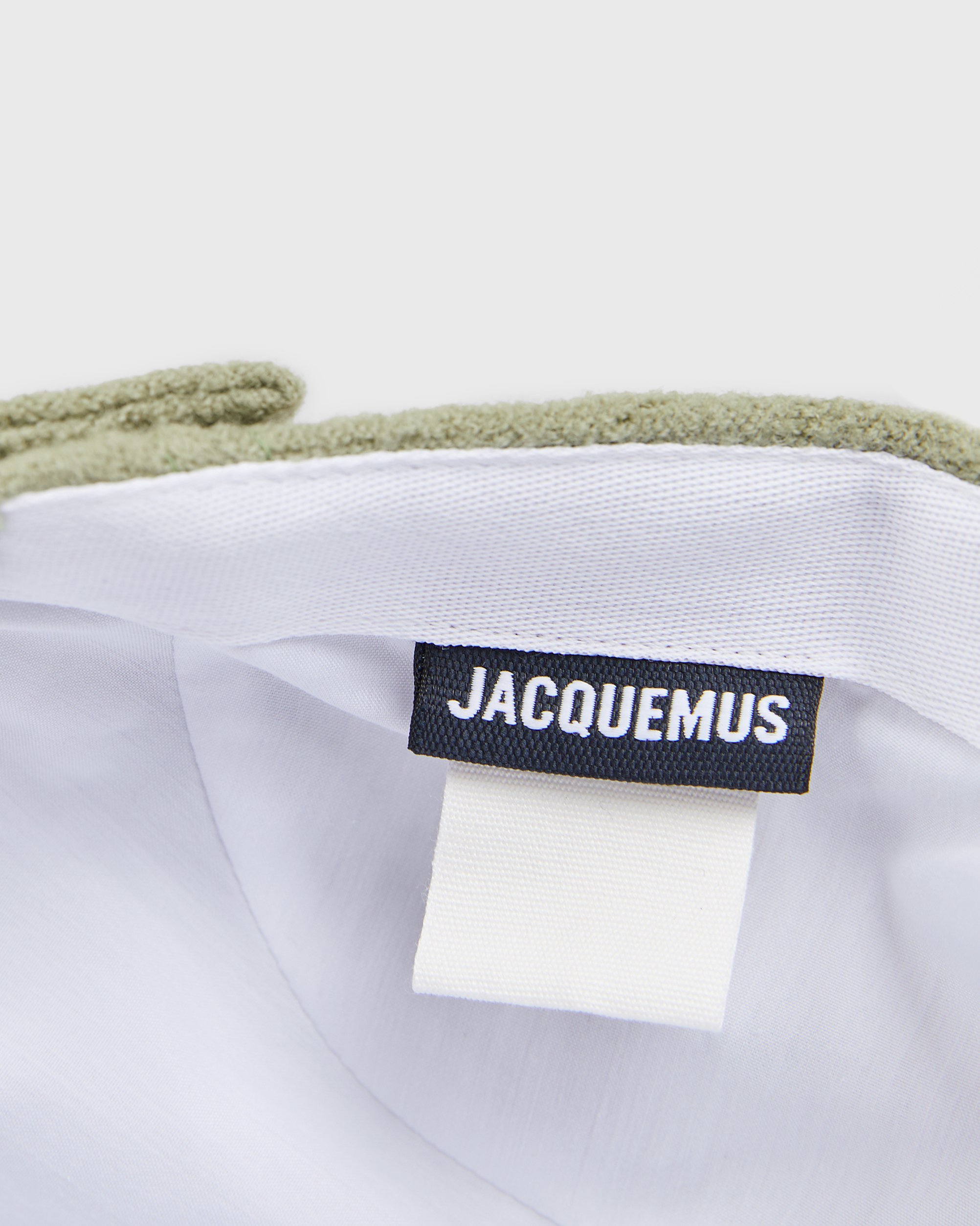 JACQUEMUS - La Casquette Jacquemus Dark Green - Accessories - Green - Image 4