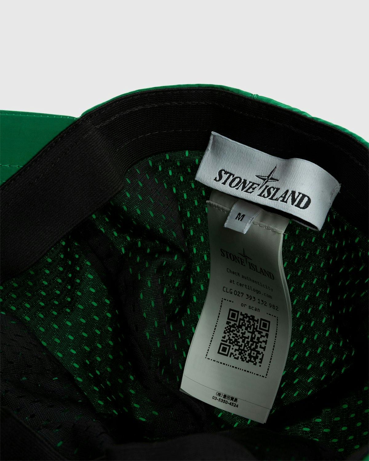 Stone Island - Six Panel Hat Green - Accessories - Green - Image 4