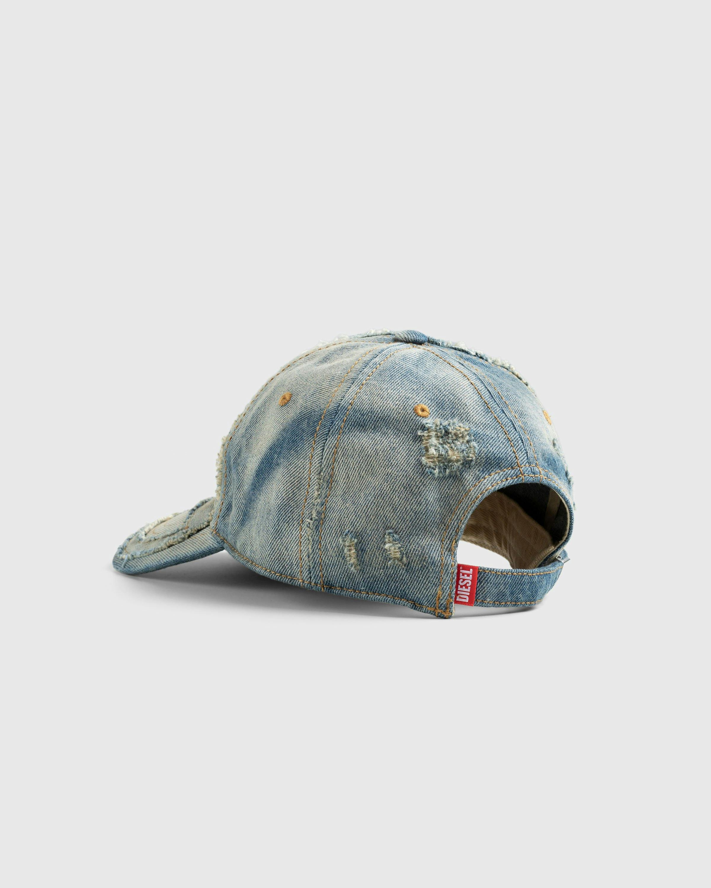 Diesel - C-Obi Denim Hat Blue - Accessories - Beige - Image 3