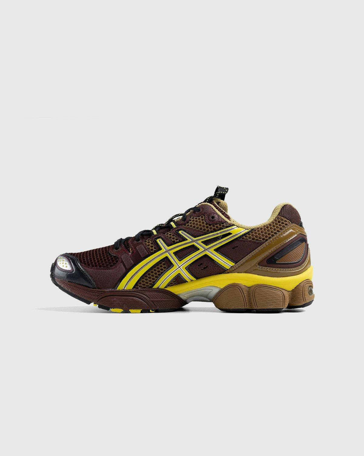 asics - UB3-S Gel-Nimbus 9 Rum Raisin/Green Sheen - Footwear - Red - Image 2