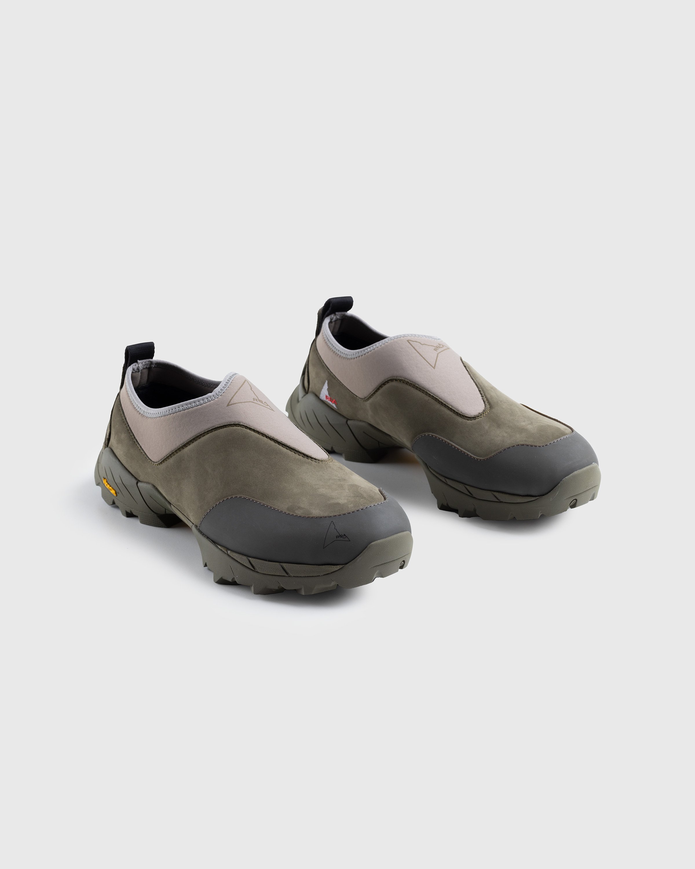 ROA - Slip On Sneaker Military/Taupe - Footwear - Green - Image 3