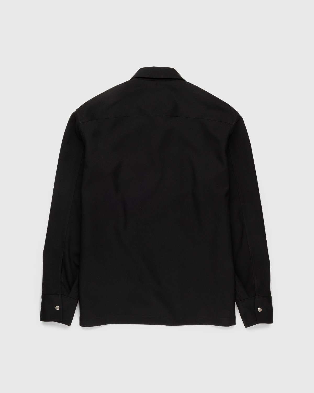 Jil Sander - Full Zip Shirt Black - Clothing - Black - Image 2