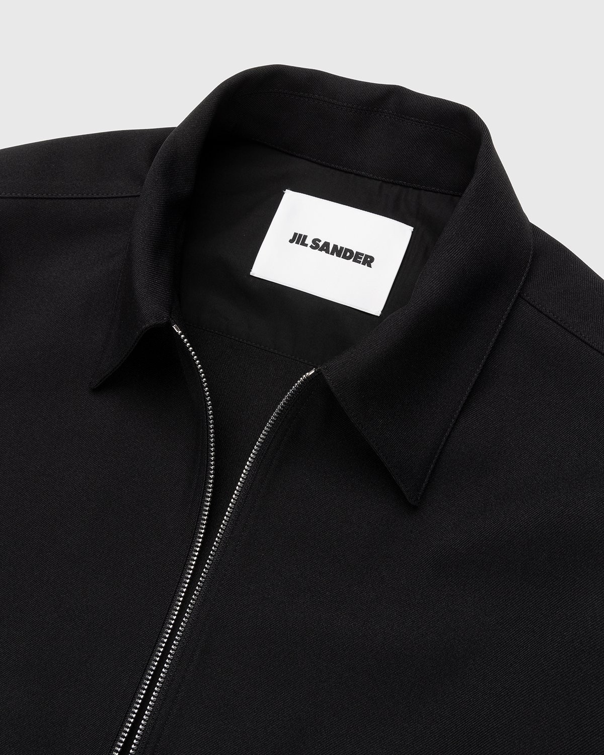 Jil Sander - Full Zip Shirt Black - Clothing - Black - Image 5