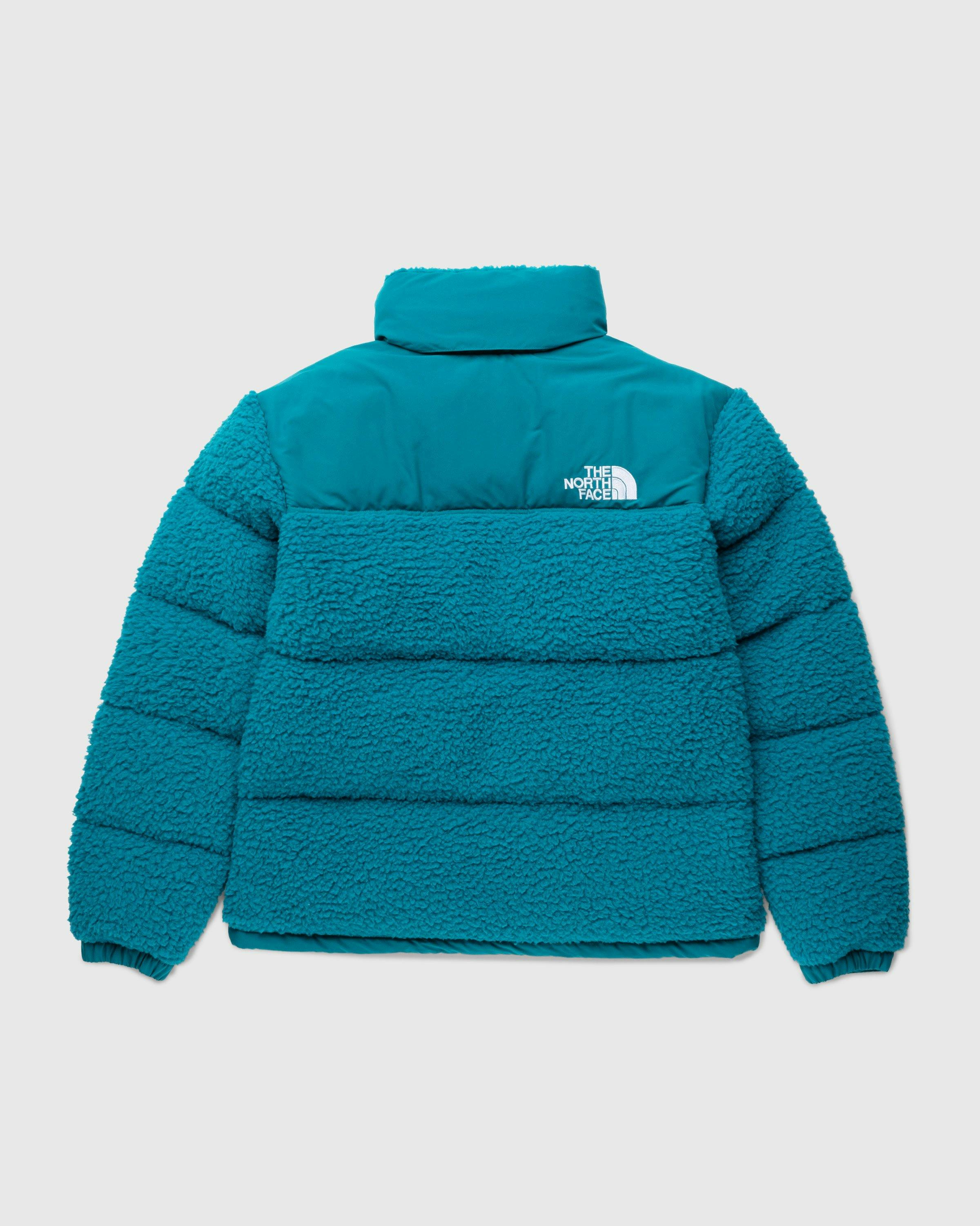 The North Face - High Pile Nuptse Jacket Harbor Blue - Clothing - Blue - Image 2