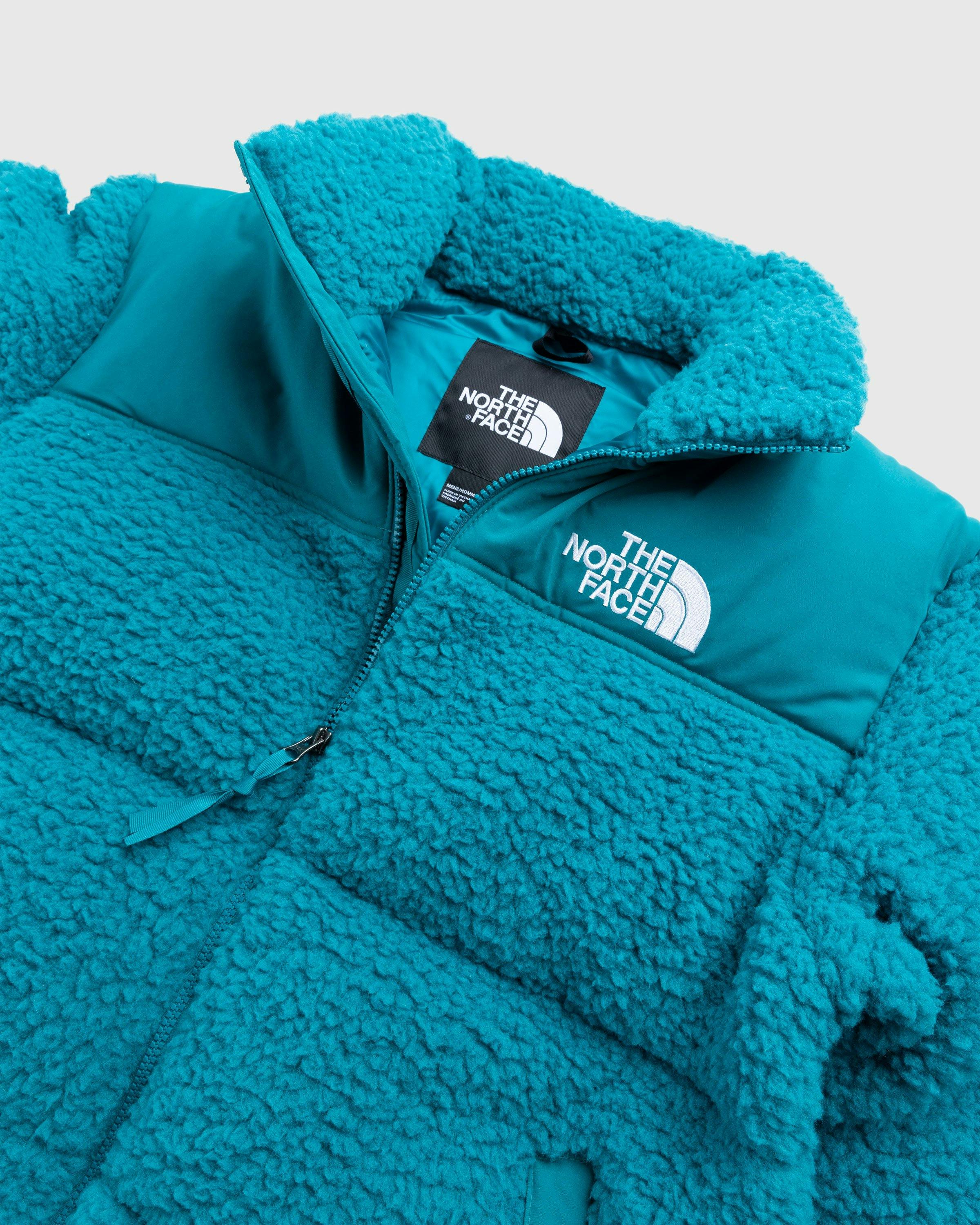 The North Face - High Pile Nuptse Jacket Harbor Blue - Clothing - Blue - Image 3