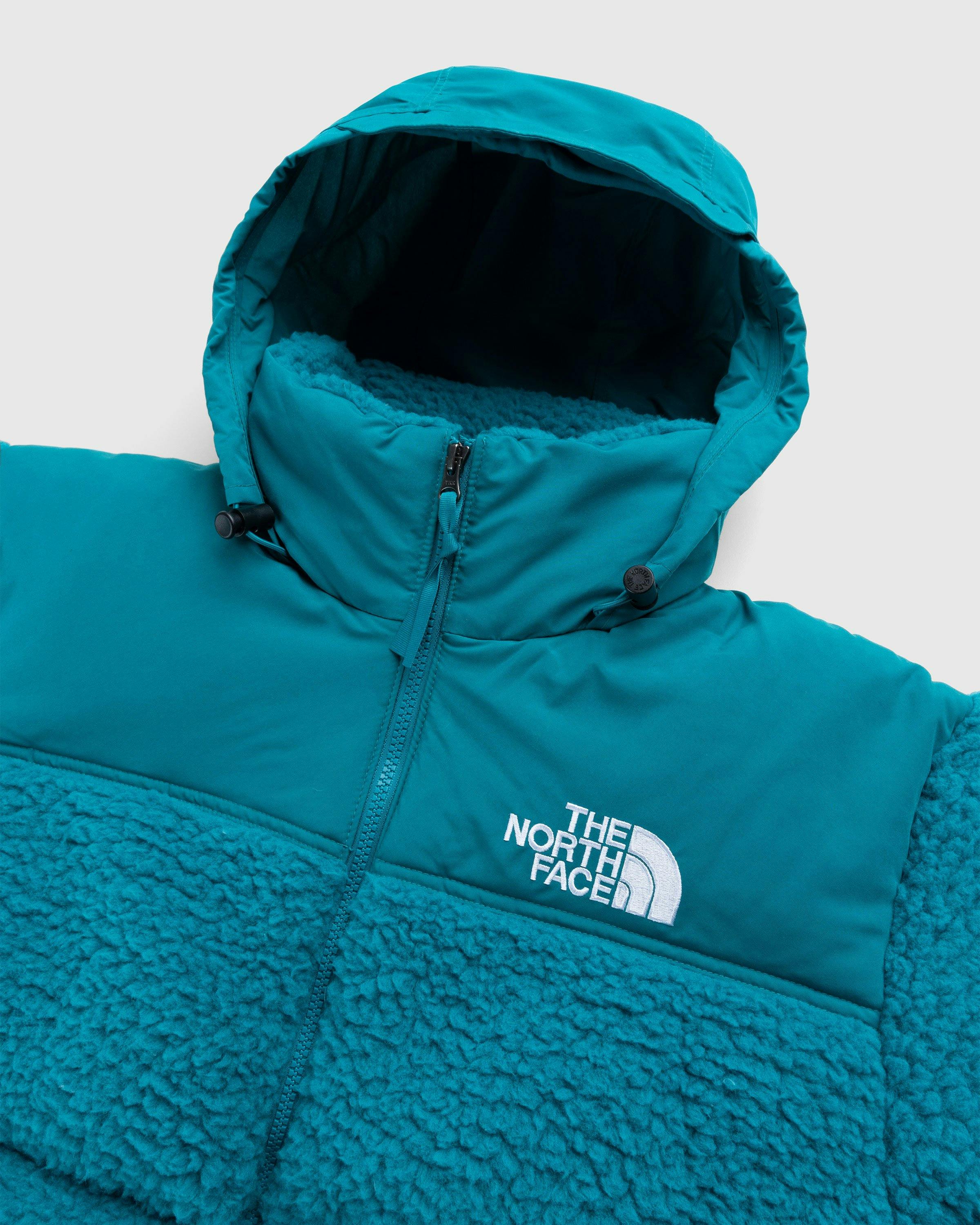 The North Face - High Pile Nuptse Jacket Harbor Blue - Clothing - Blue - Image 5