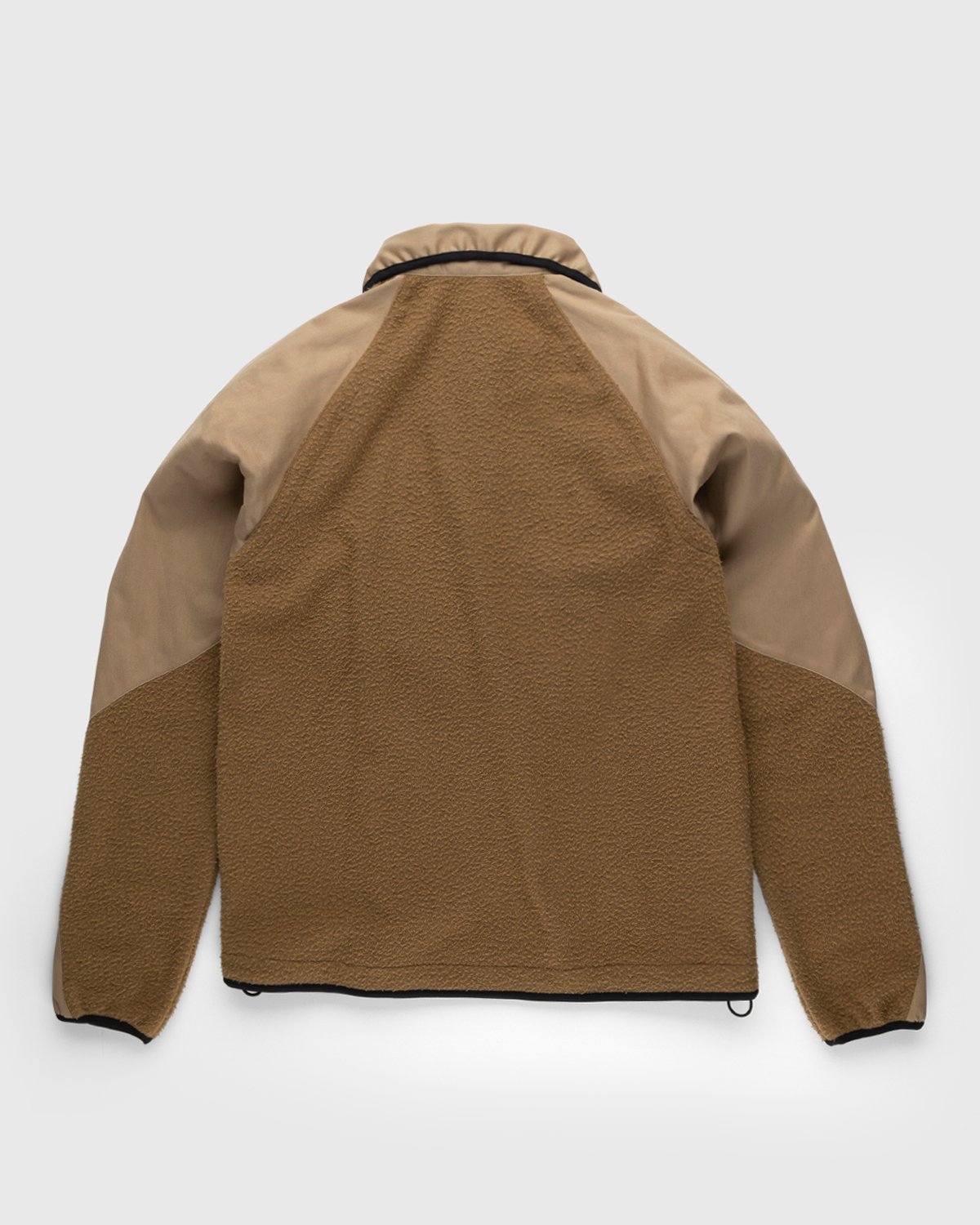 Arnar Mar Jonsson - Wool Ventile Panelled Tracktop Caramel - Clothing - Brown - Image 2