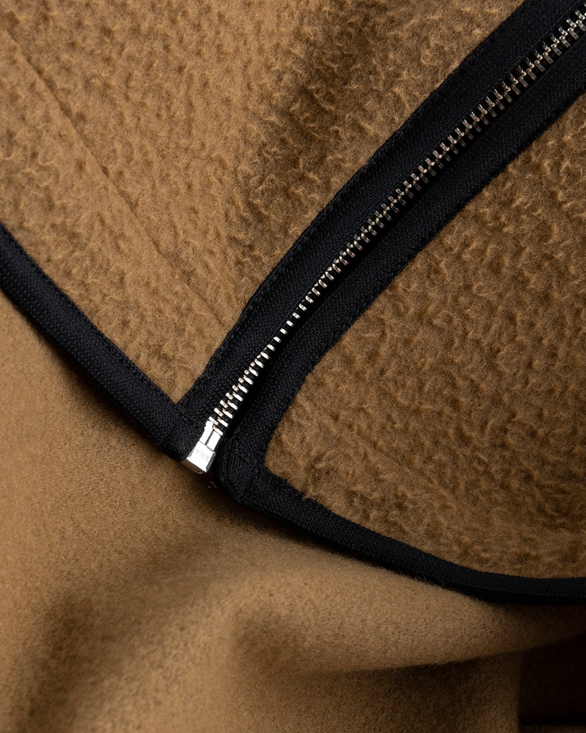 Arnar Mar Jonsson - Wool Ventile Panelled Tracktop Caramel - Clothing - Brown - Image 5