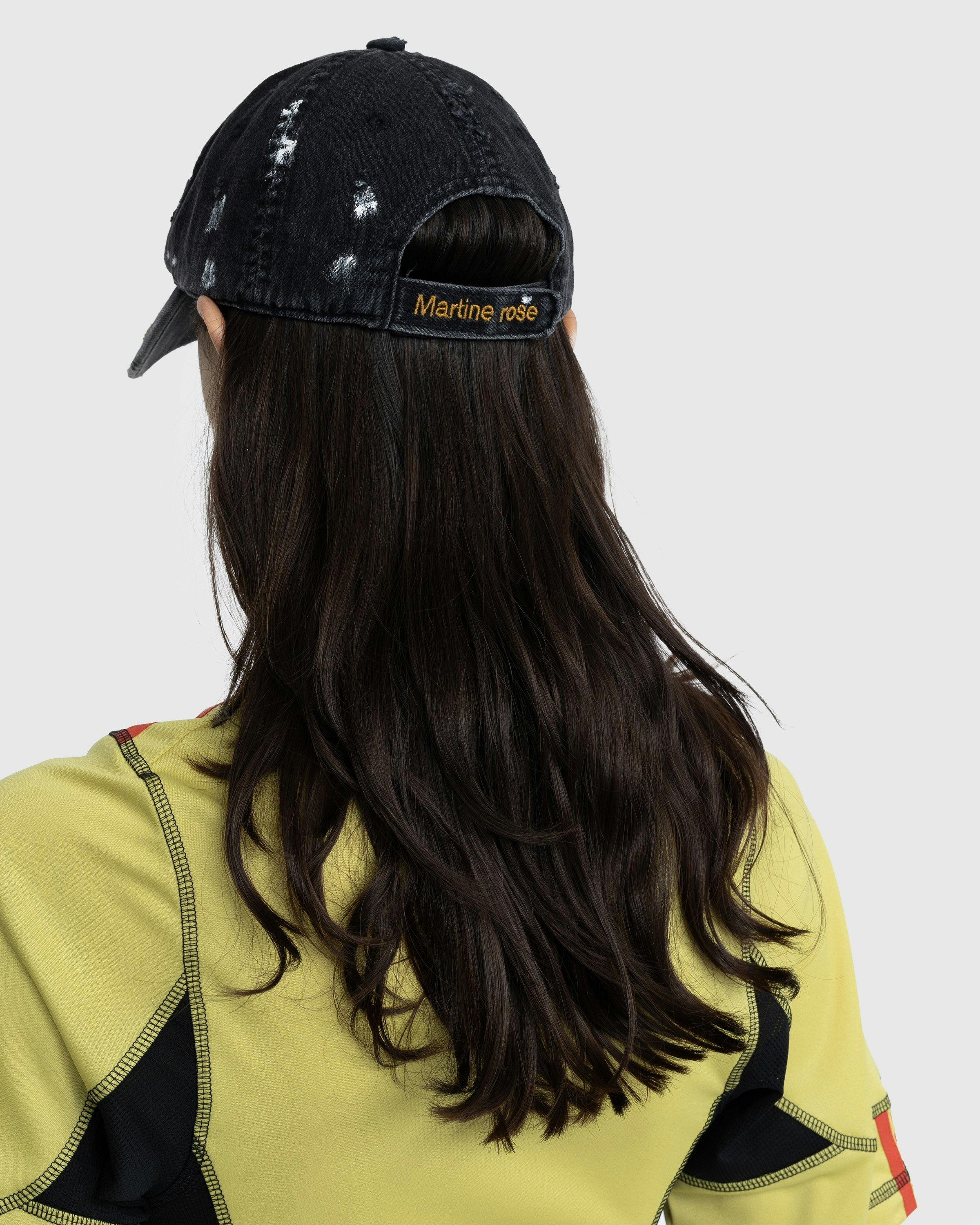 Martine Rose - Trucker Cap Black - Accessories - Black - Image 5