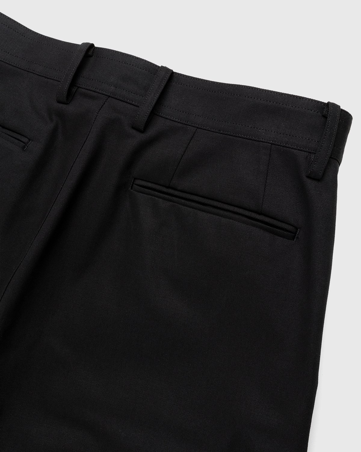 Auralee - Cotton Woven Pants Black - Clothing - Black - Image 3