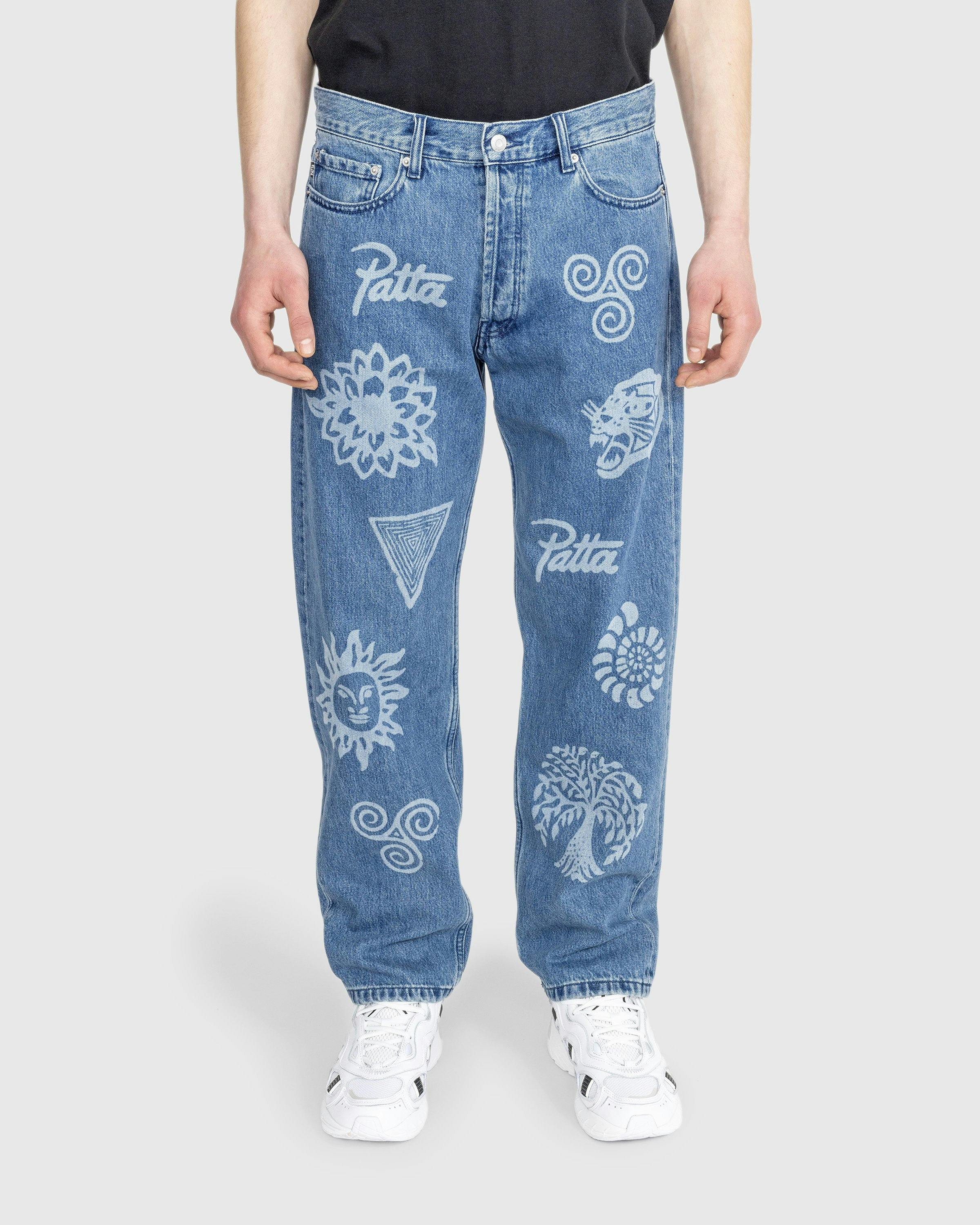 Patta - Hope Love Peace Denim Pants - Clothing - Blue - Image 2