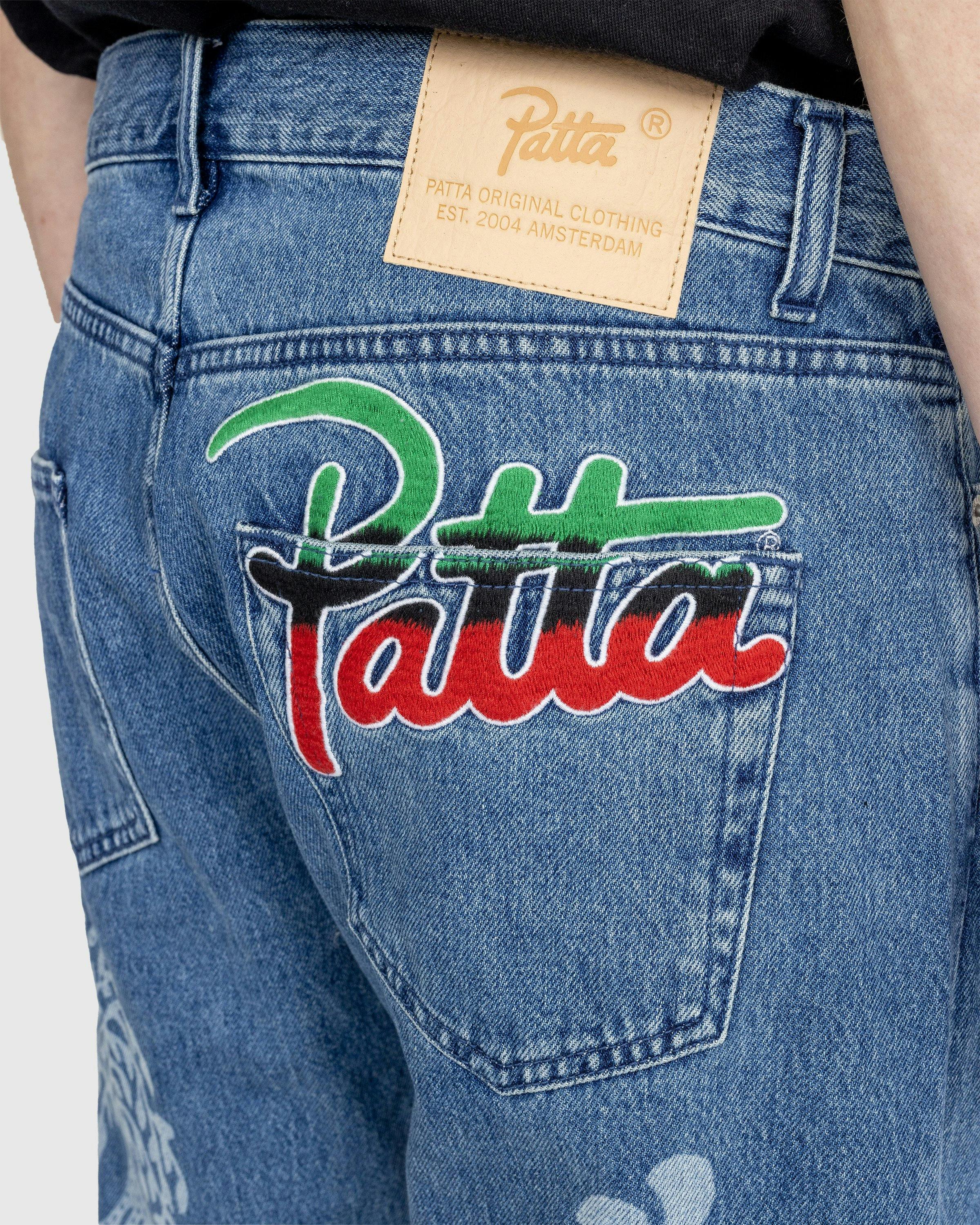 Patta - Hope Love Peace Denim Pants - Clothing - Blue - Image 7