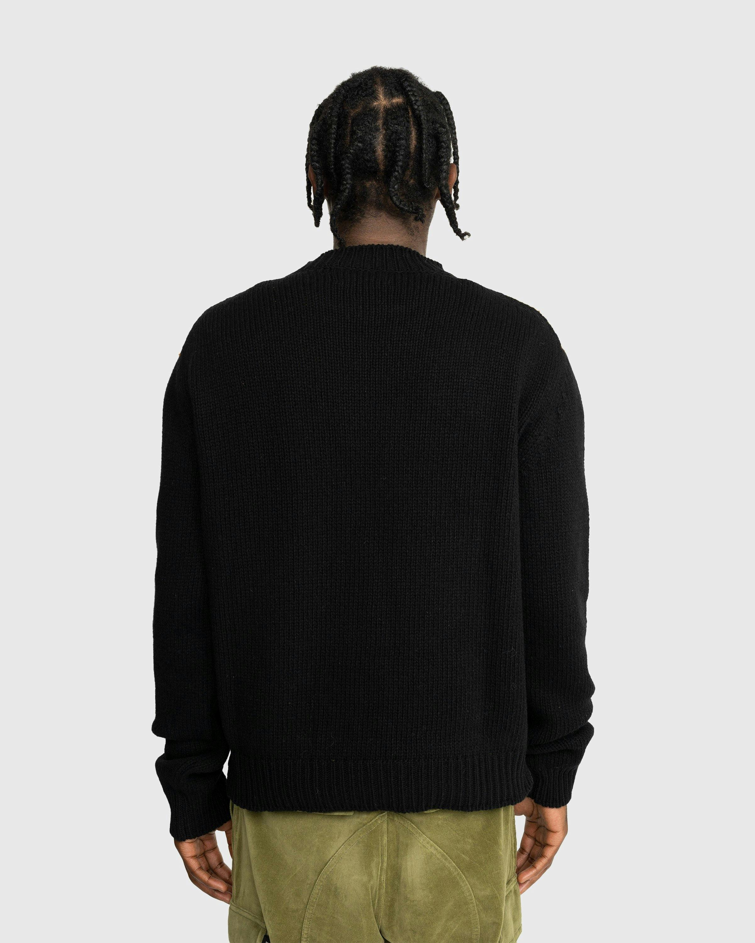 Marni x Carhartt WIP - Intarsia Logo Sweater Brown - Clothing - Brown - Image 4