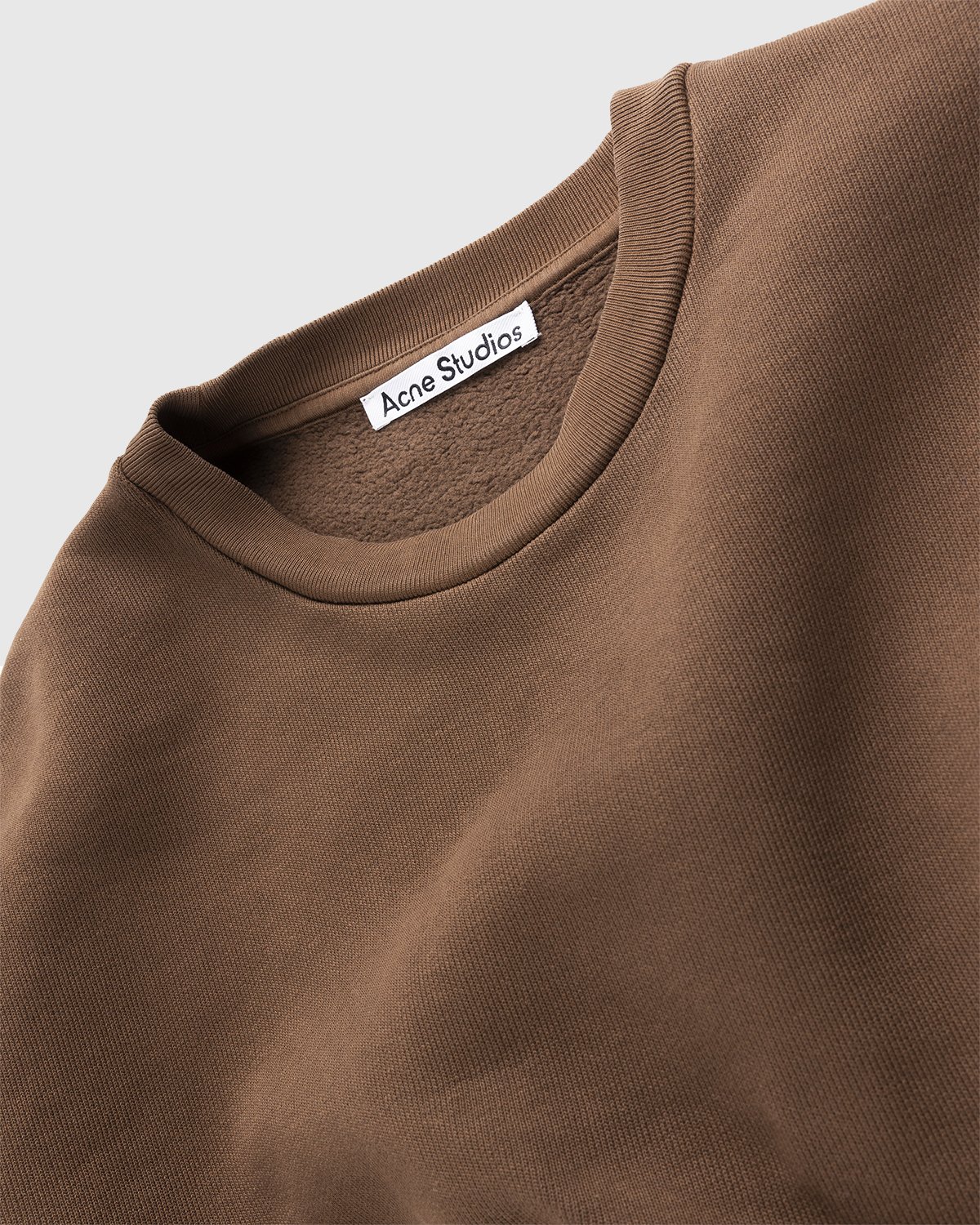 Acne Studios - Logo Sweatshirt Chocolate Brown - Clothing - Brown - Image 3