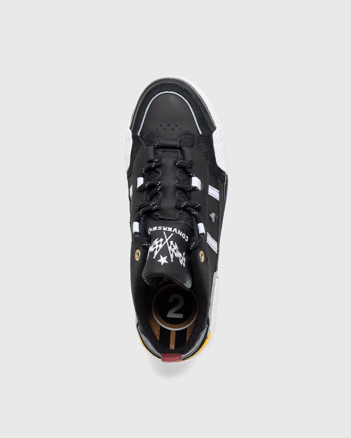 Converse x IBN Japser - One Star Ox Black/White/Spectra Yellow - Footwear - Black - Image 5