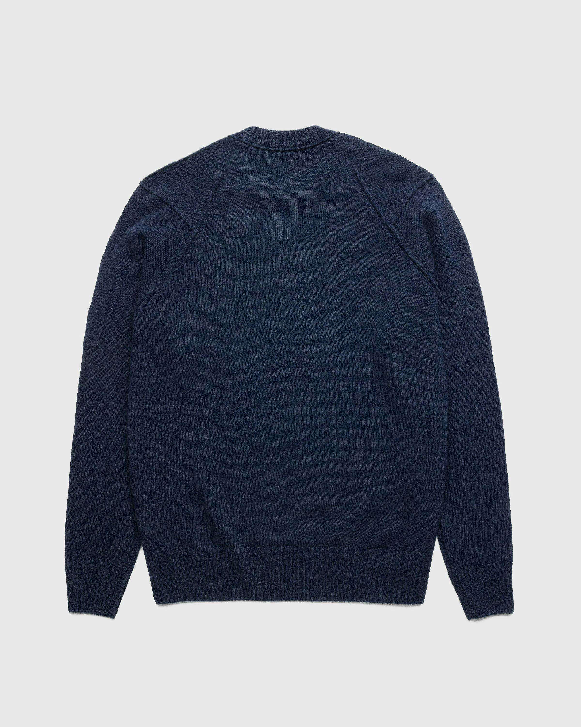 C.P. Company - Lambswool Jumper Black - Clothing - Black - Image 2