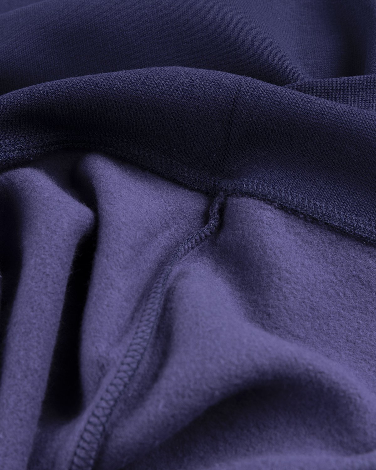 Acne Studios - Logo Rib Sweatshirt Indigo Blue - Clothing - Blue - Image 4