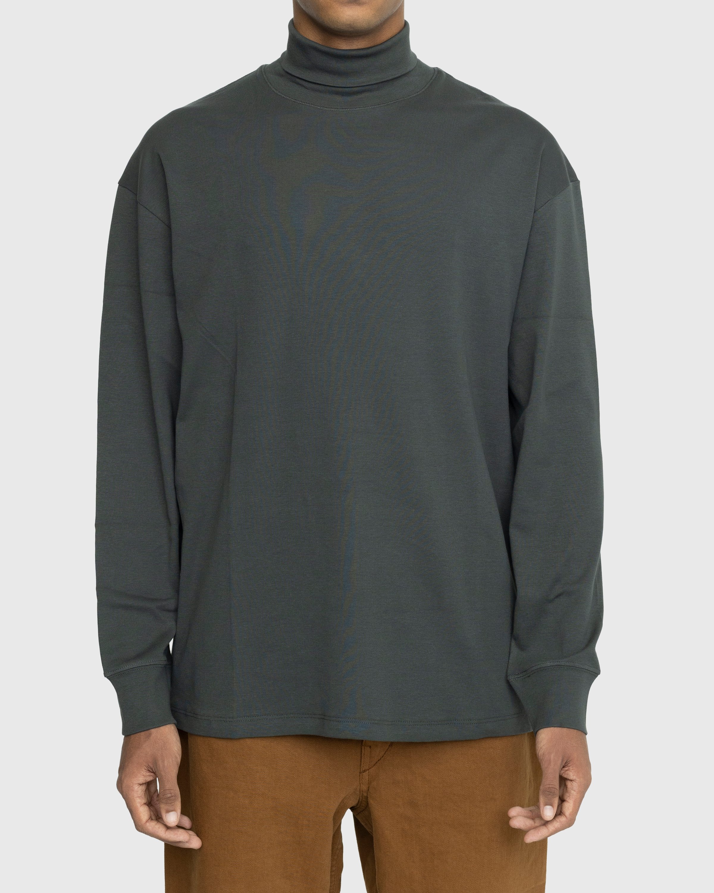 Lemaire - Turtleneck Grey - Clothing - Brown - Image 2