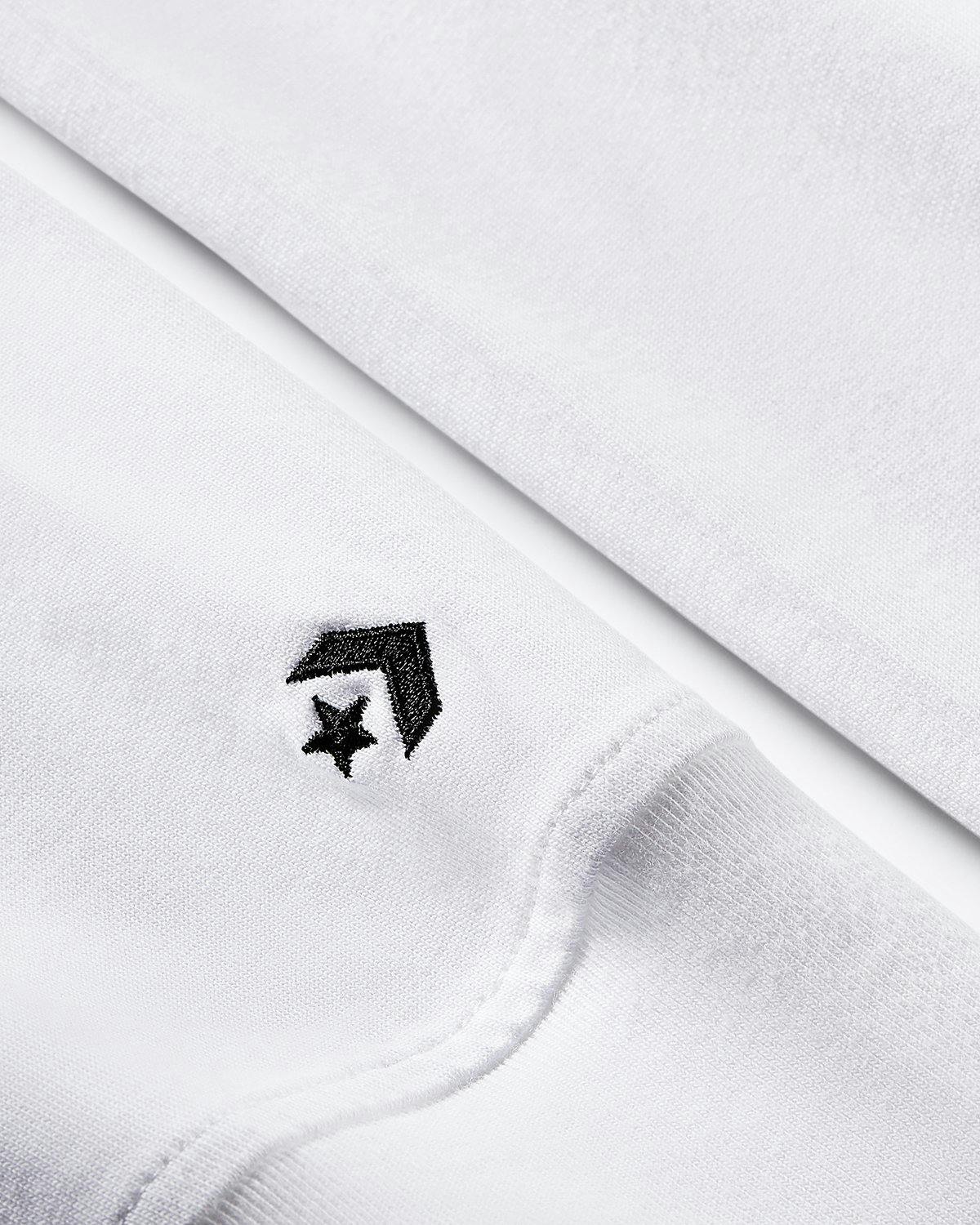 Converse x Joshua Vides - Long Sleeve Pocket Tee White - Clothing - White - Image 3