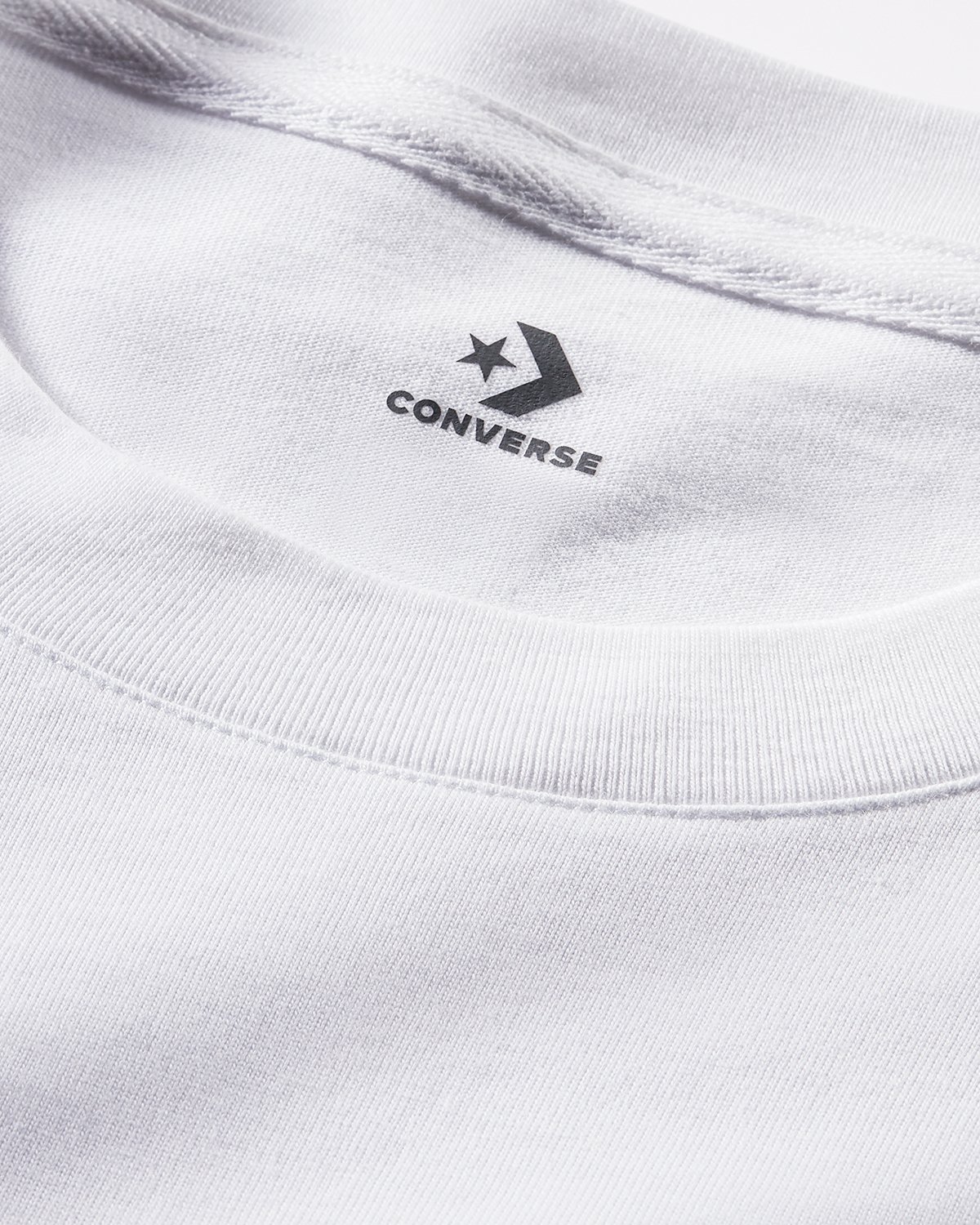 Converse x Joshua Vides - Long Sleeve Pocket Tee White - Clothing - White - Image 6