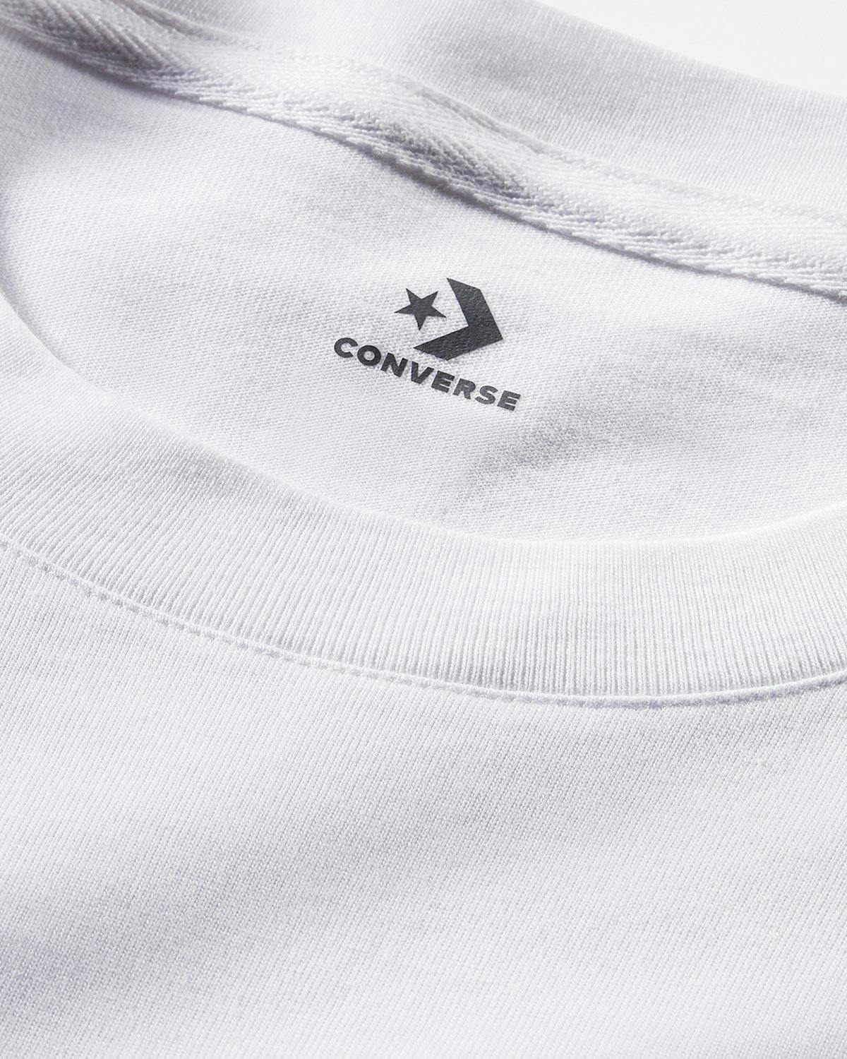 Converse x Joshua Vides - Long Sleeve Pocket Tee White - Clothing - White - Image 6