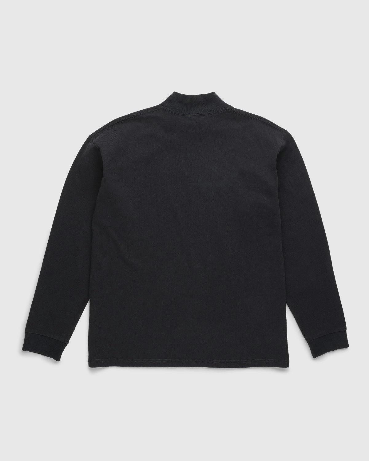 Highsnobiety - Heavy Logo Staples Mock Neck Black - Clothing - Black - Image 2