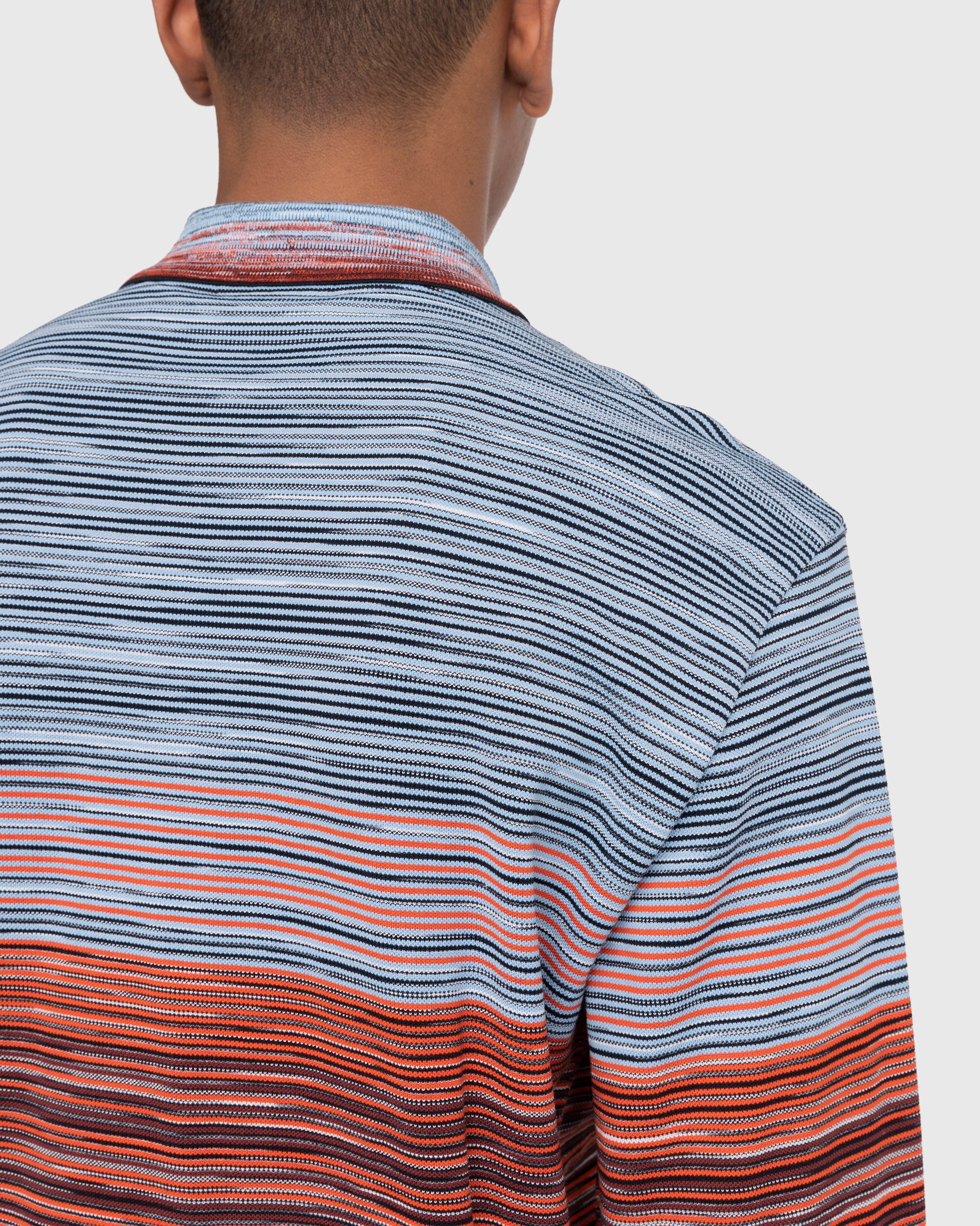 Missoni - Pattern Long-Sleeve Polo Multi - Clothing - Multi - Image 6