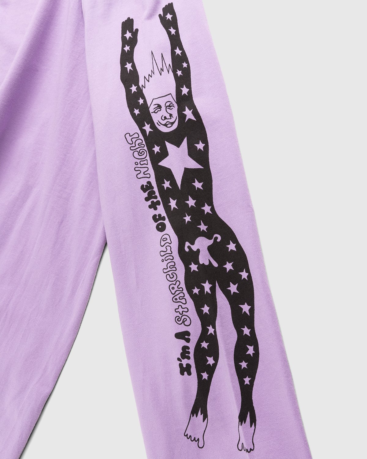 Story mfg. - Grateful Tee LS Lilac Sleepyhead - Clothing - Purple - Image 3