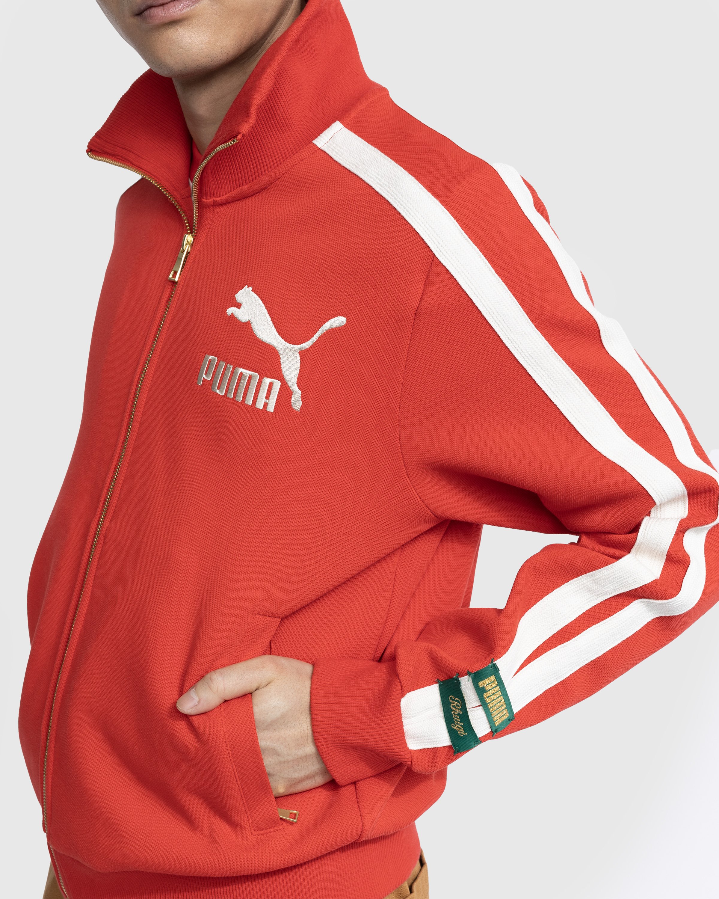 Puma x Rhuigi - T7 Track Top Red - Clothing - Red - Image 5