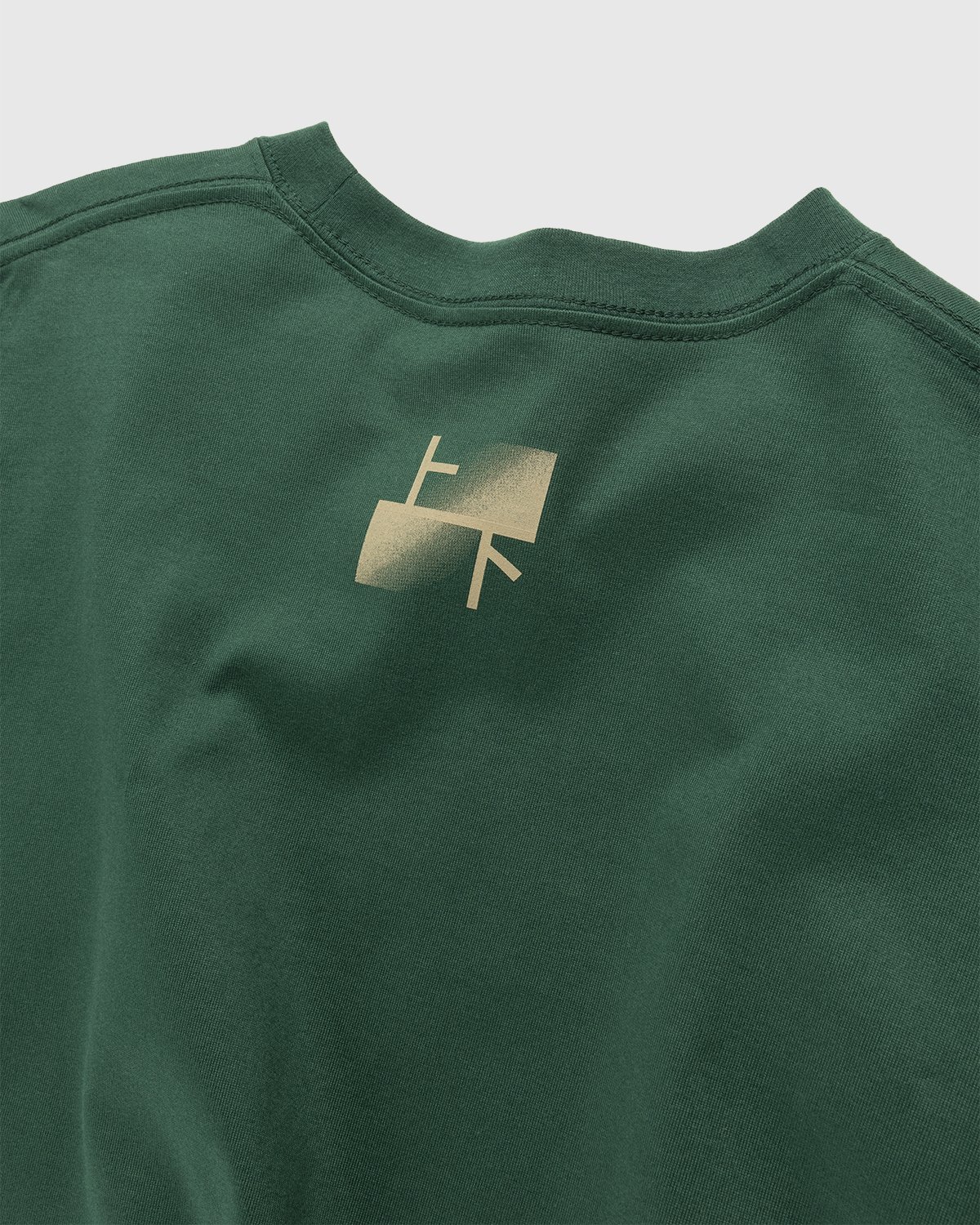 And Wander - Up Down Graphic LS Tee Green - Clothing - Green - Image 5