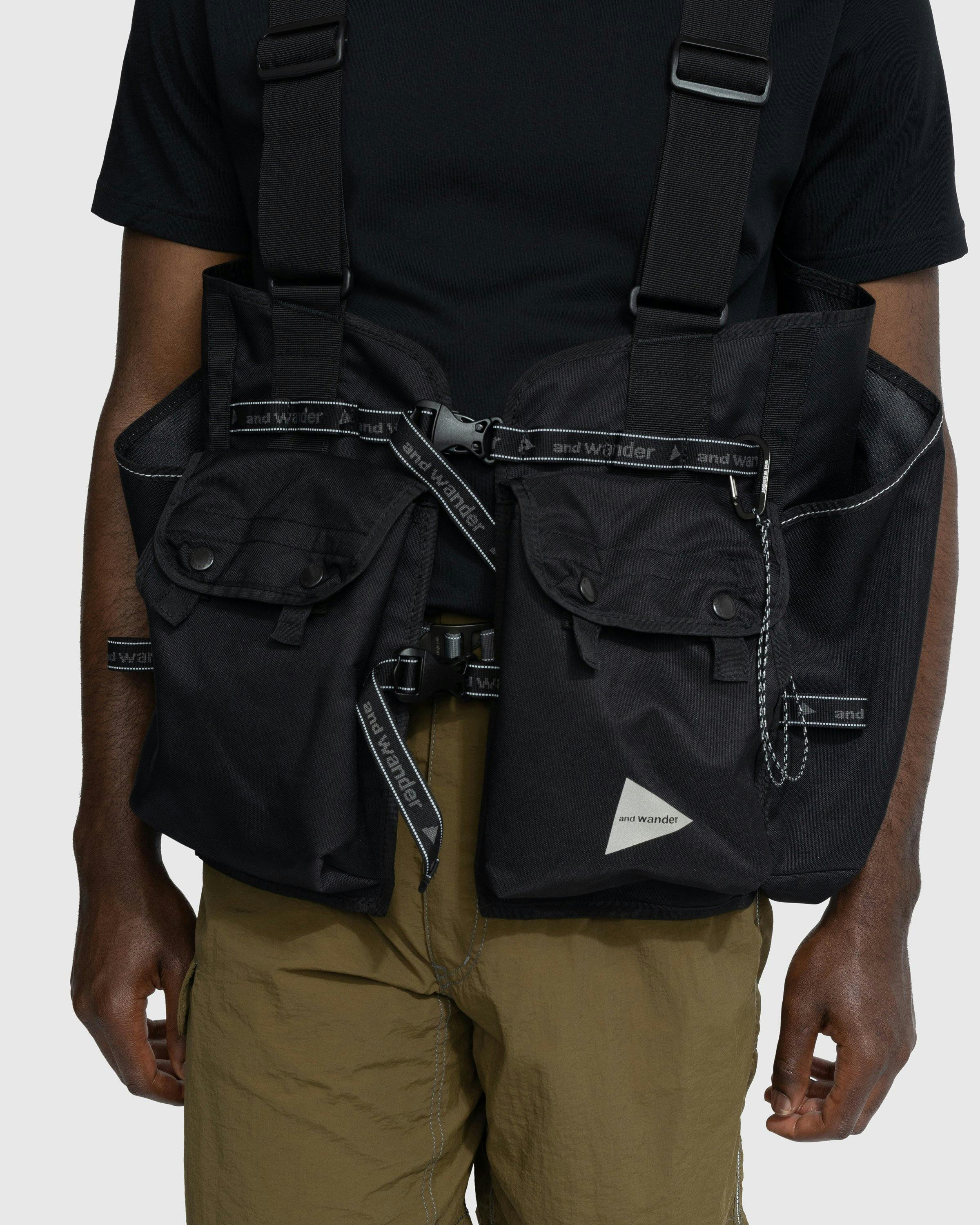 And Wander - Field Vest Black - Clothing - Black - Image 5