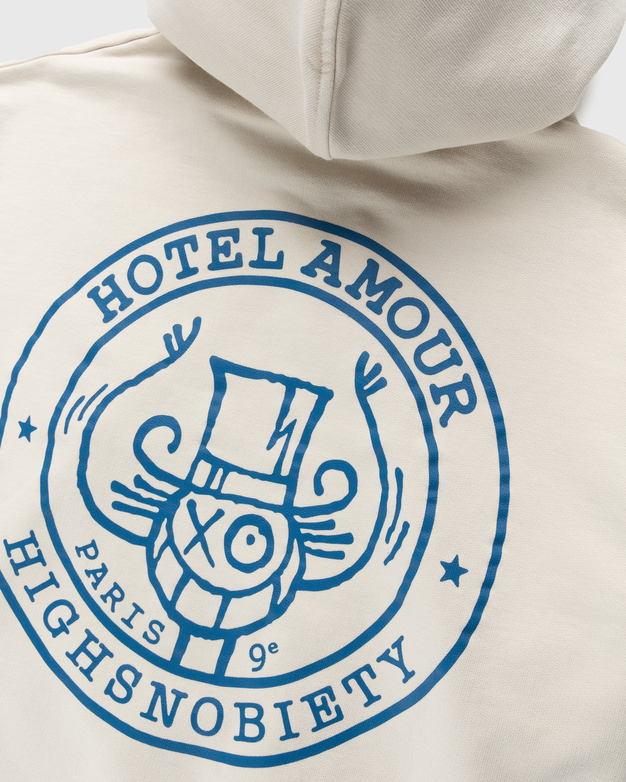 Hotel Amour x Highsnobiety - Not In Paris 4 Hoodie Eggshell - Clothing - Beige - Image 6