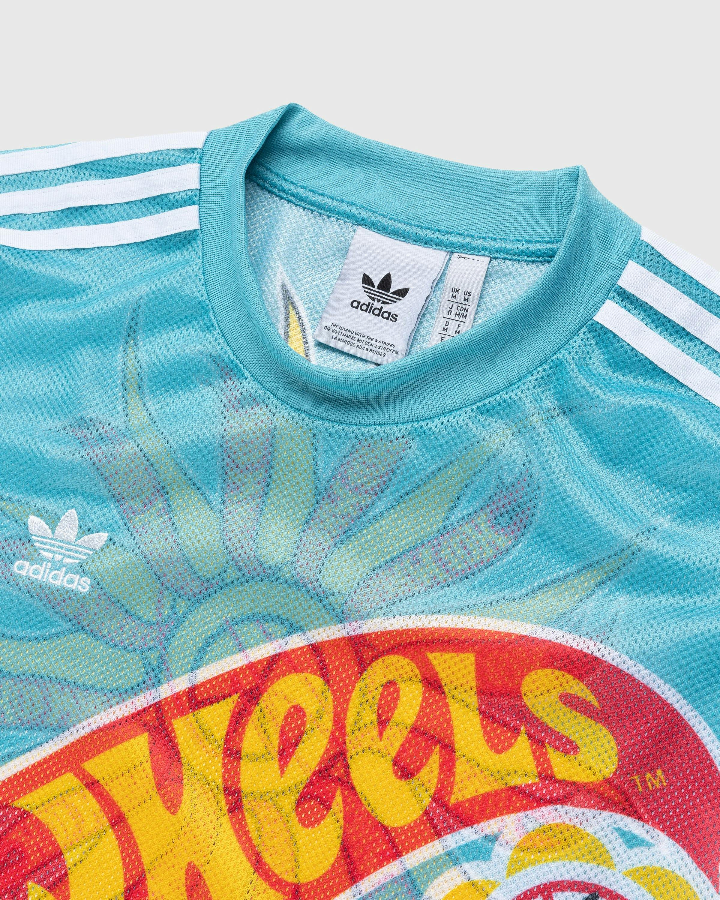 Adidas - Sean Wotherspoon x Hot Wheels Mesh Longsleeve Blue - Clothing - Blue - Image 4