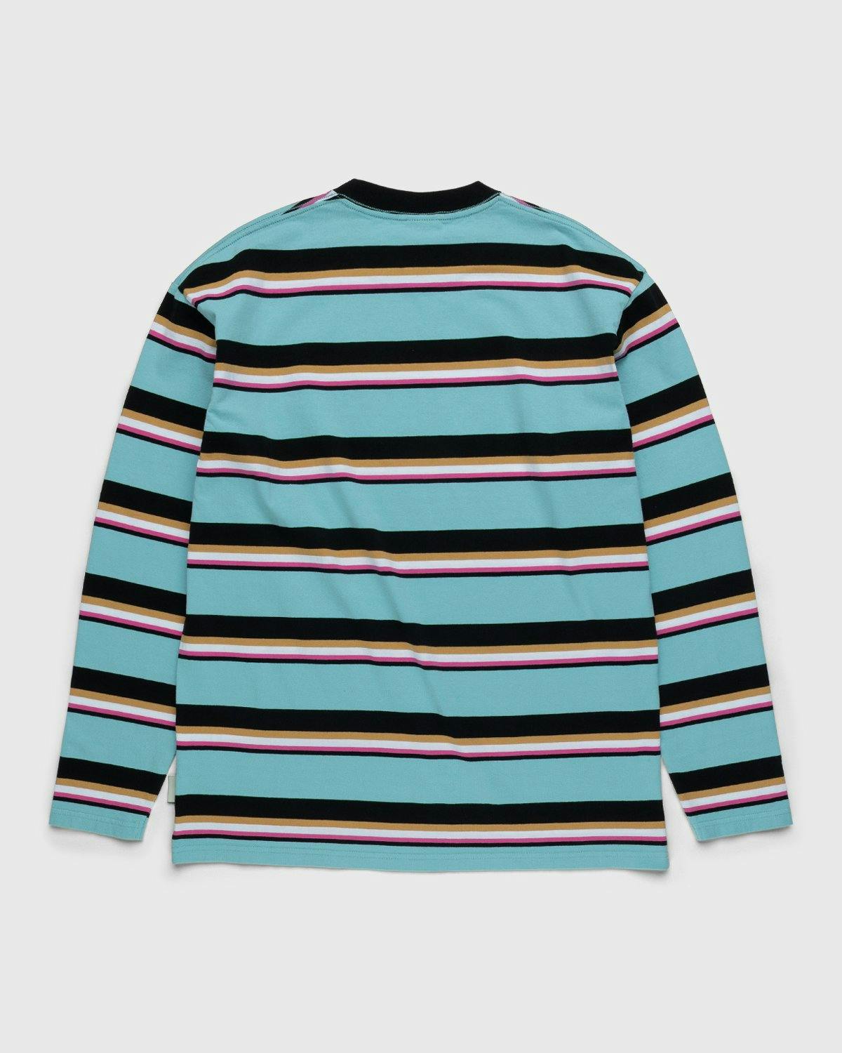 Highsnobiety - Stripe Longsleeve Jersey Sky Blue - Clothing - Blue - Image 2