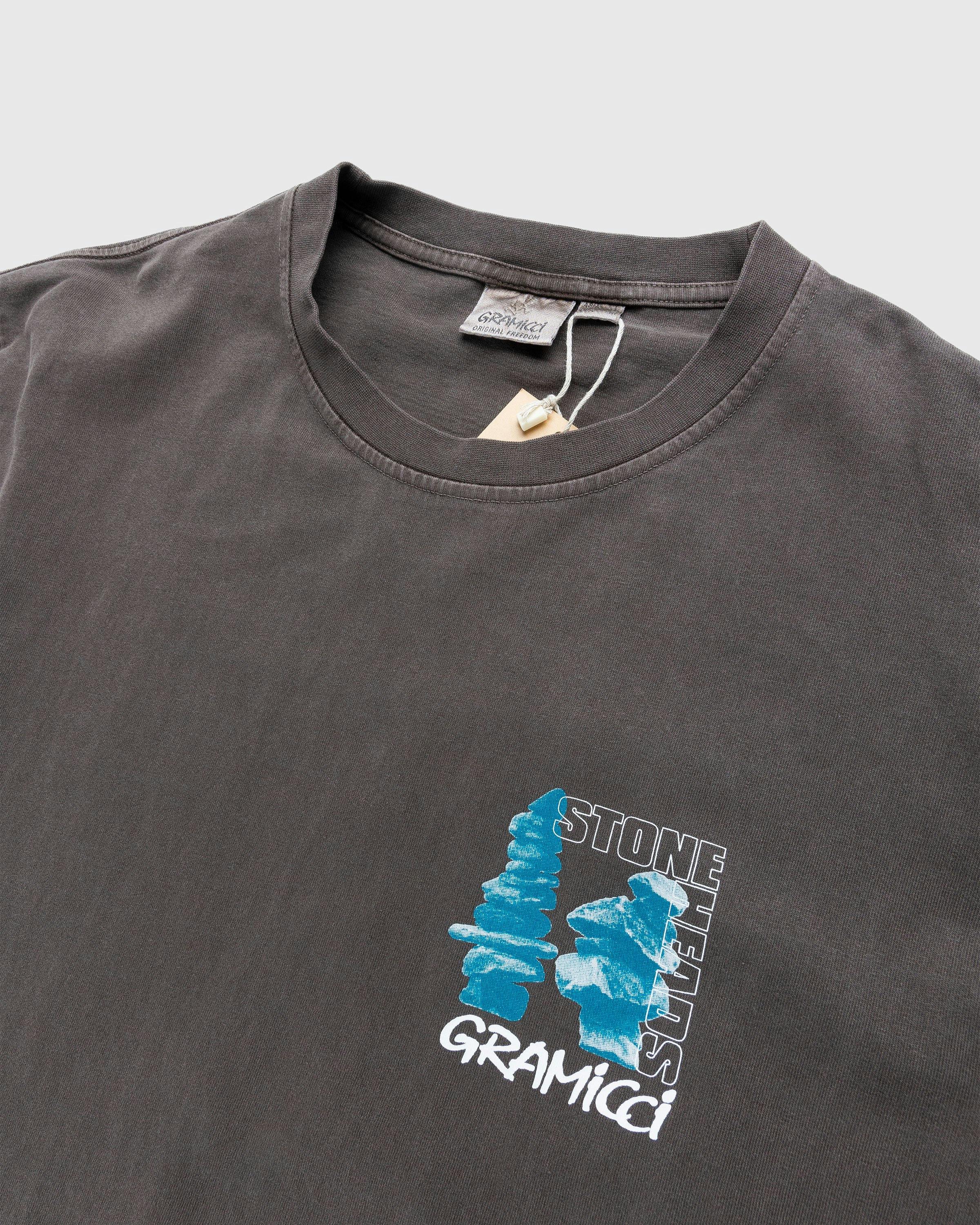 Gramicci Footprints Tee Pigment Dyed - Natural Pigment