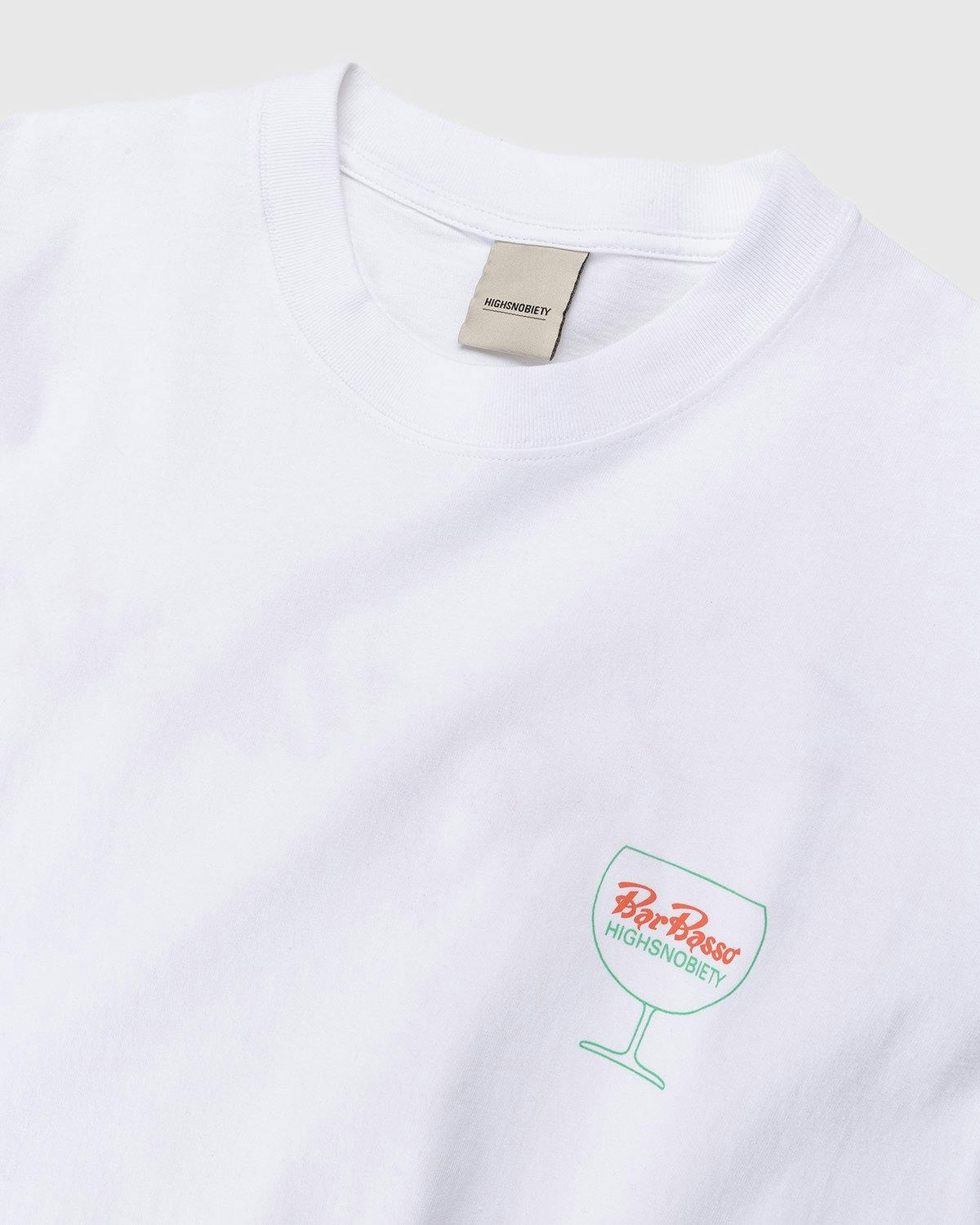 Bar Basso x Highsnobiety - Sbagliato Longsleeve White - Clothing - White - Image 4