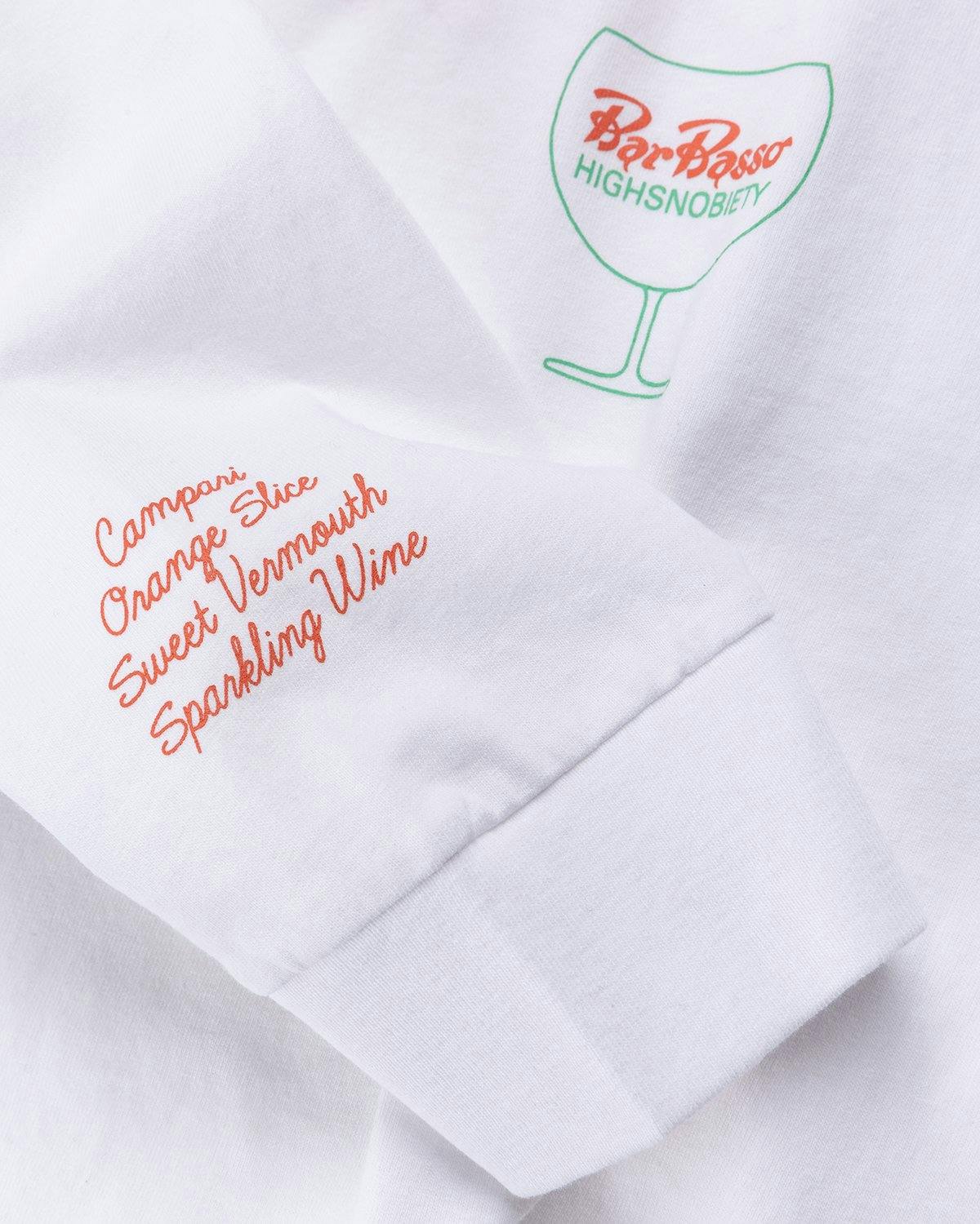 Bar Basso x Highsnobiety - Sbagliato Longsleeve White - Clothing - White - Image 6